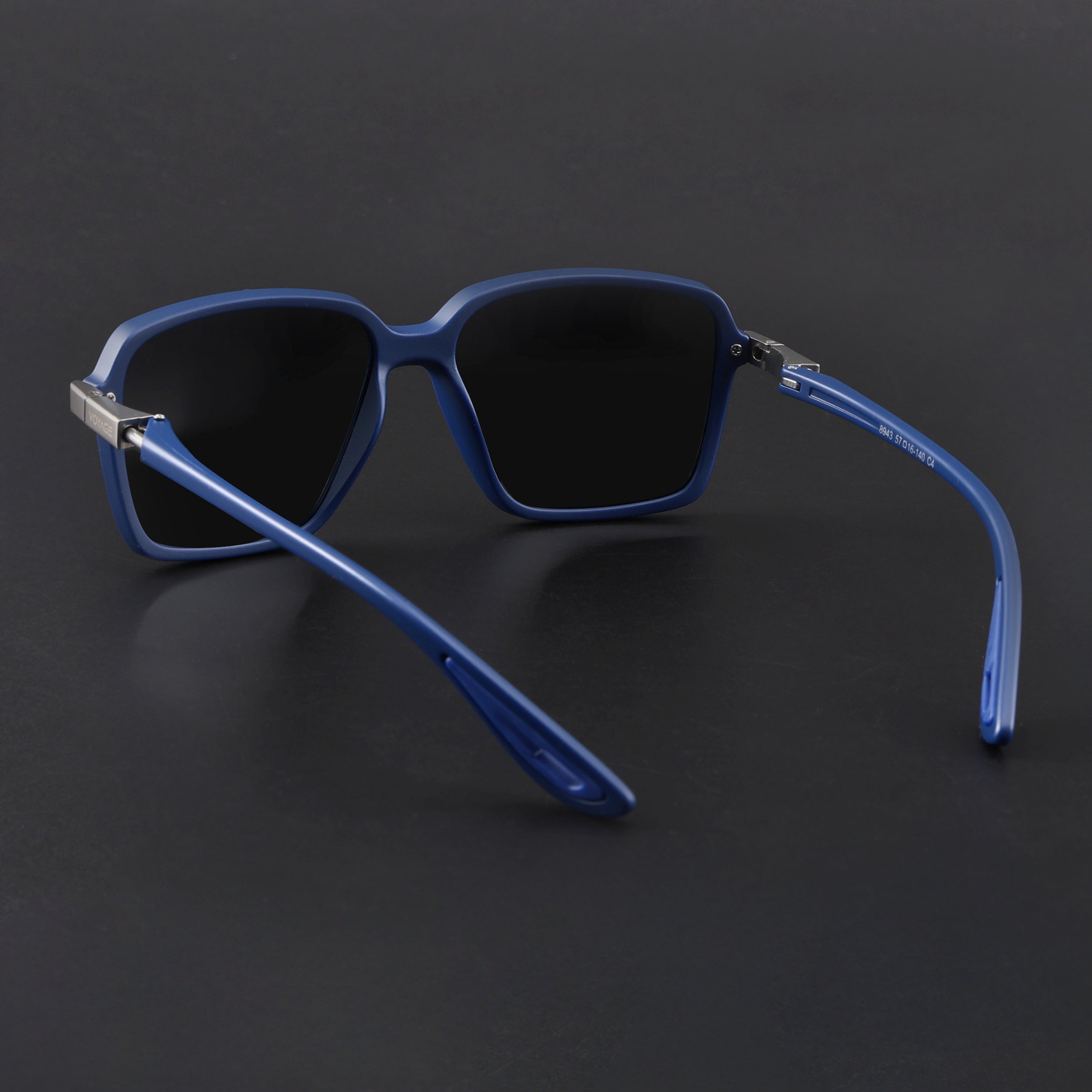 Hydra | Blue Polarized Square Sunglasses | PMG6657