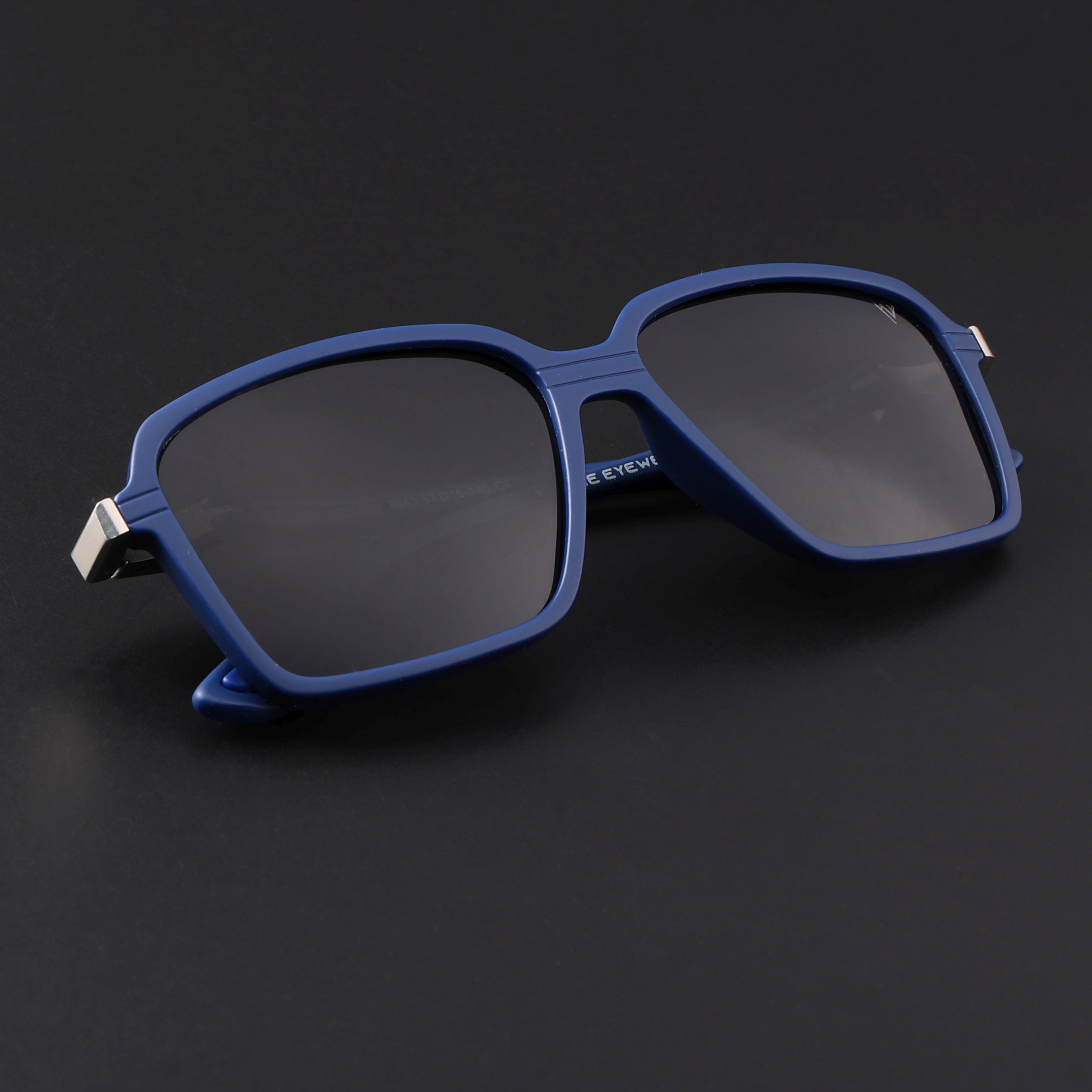Hydra | Blue Polarized Square Sunglasses | PMG6657