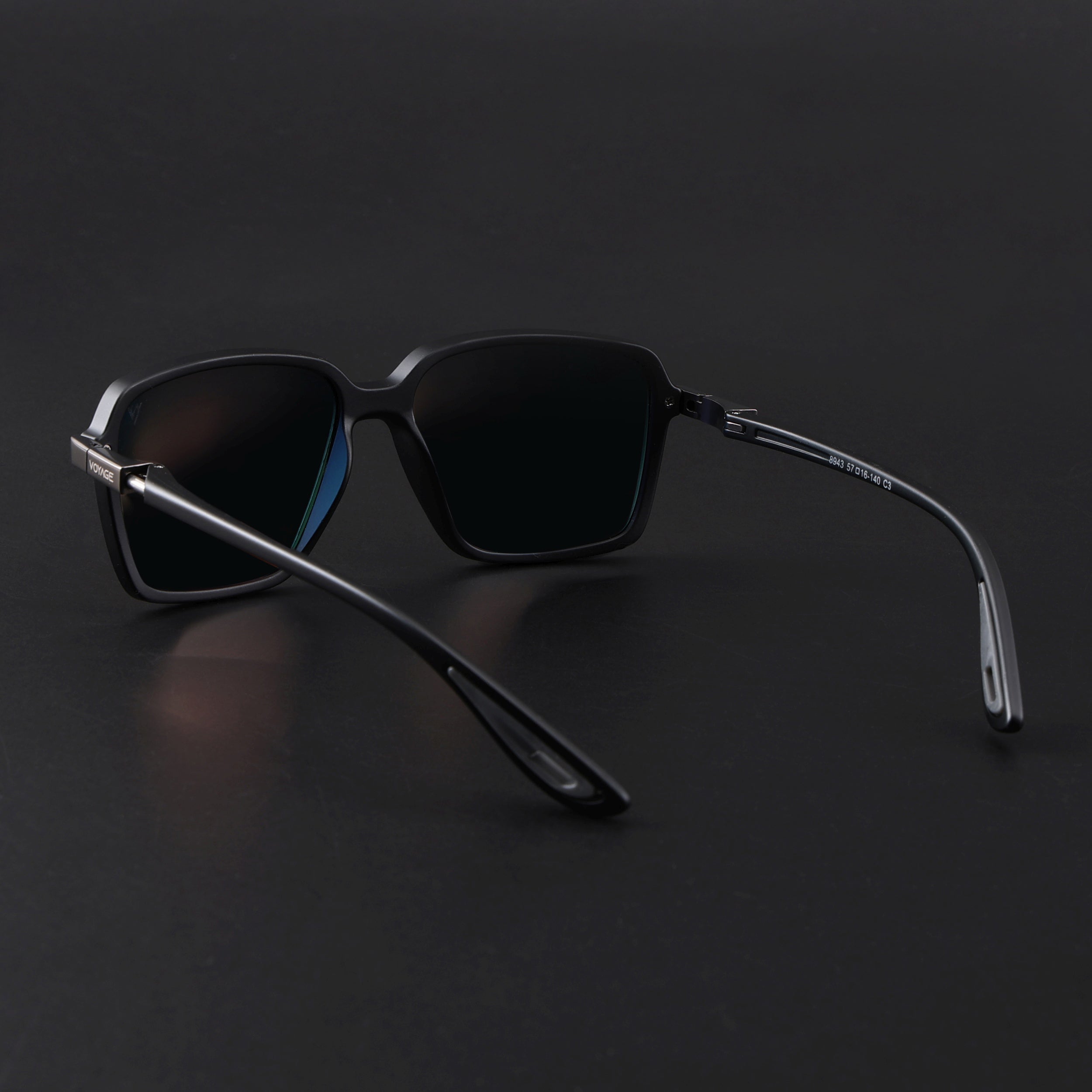 Hydra | Multicolor Reflector Polarized Square Sunglasses | PMG6658