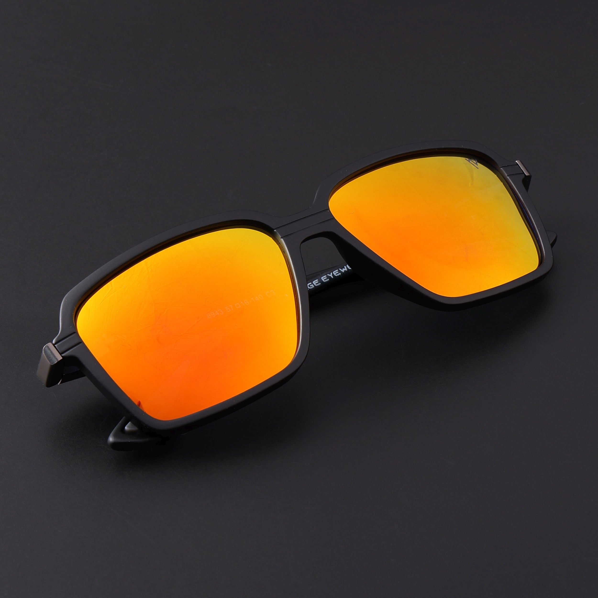 Hydra | Multicolor Reflector Polarized Square Sunglasses | PMG6658