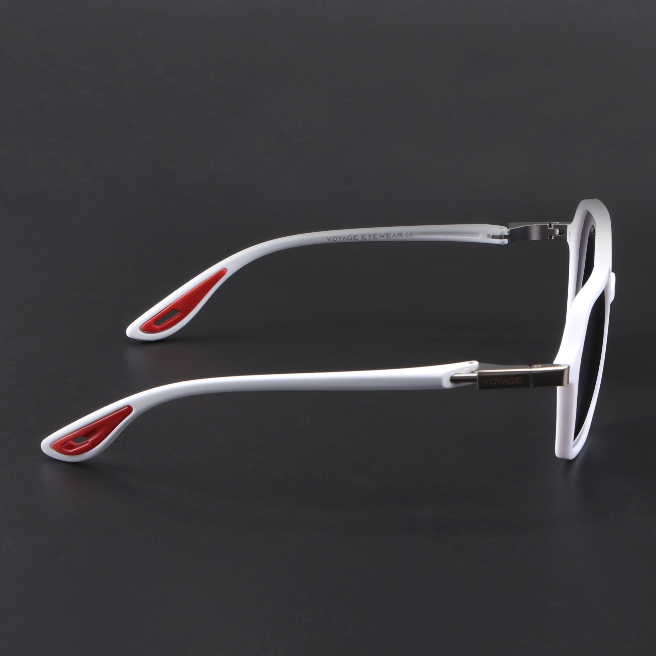 EdgeX | White Polarized Hexagon Sunglasses | PMG6642