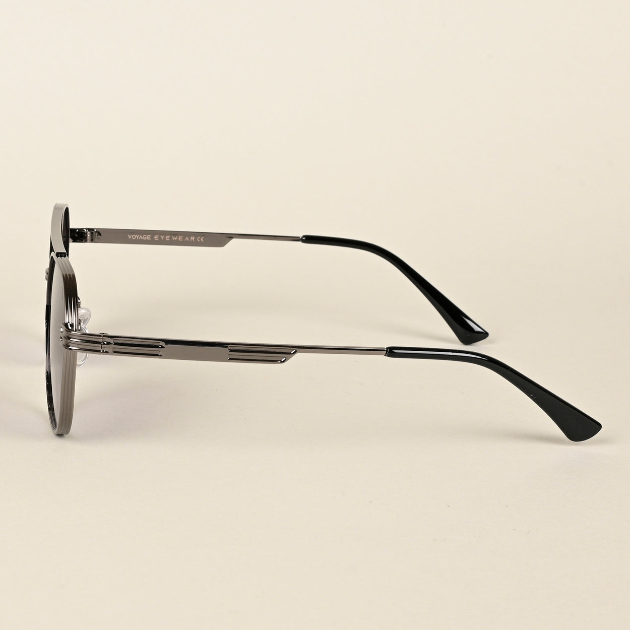 Voyage Grey & Clear Round Sunglasses for Men & Women (8950MG4330)