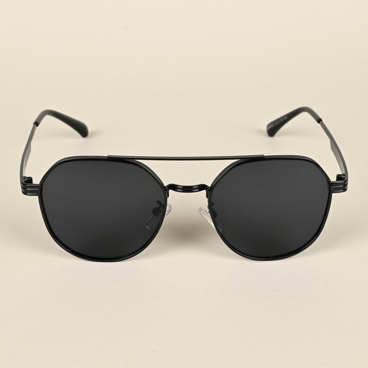 Voyage Black Round Sunglasses for Men & Women (8950MG4331)