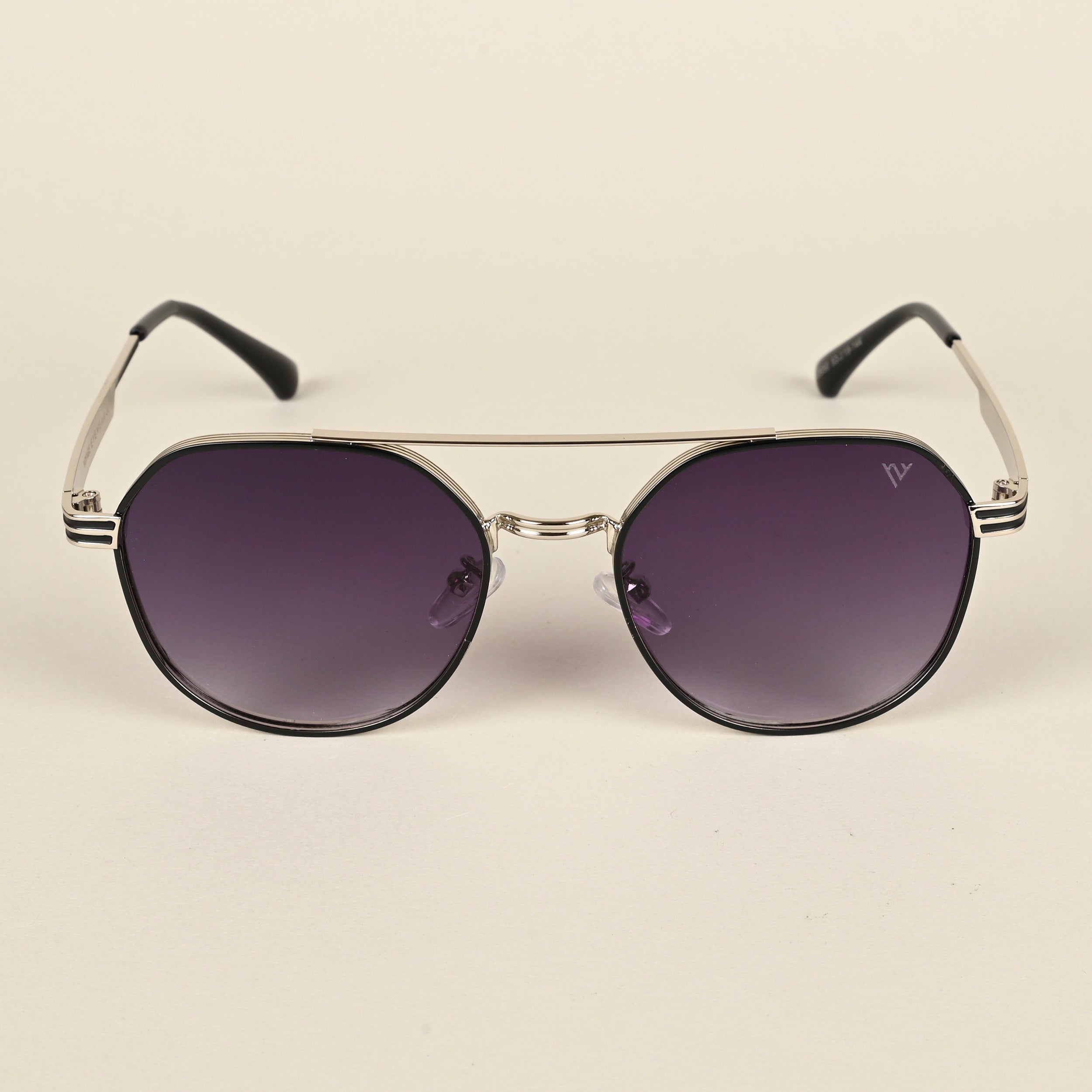 Voyage Purple & Clear Round Sunglasses for Men & Women (8950MG4333)