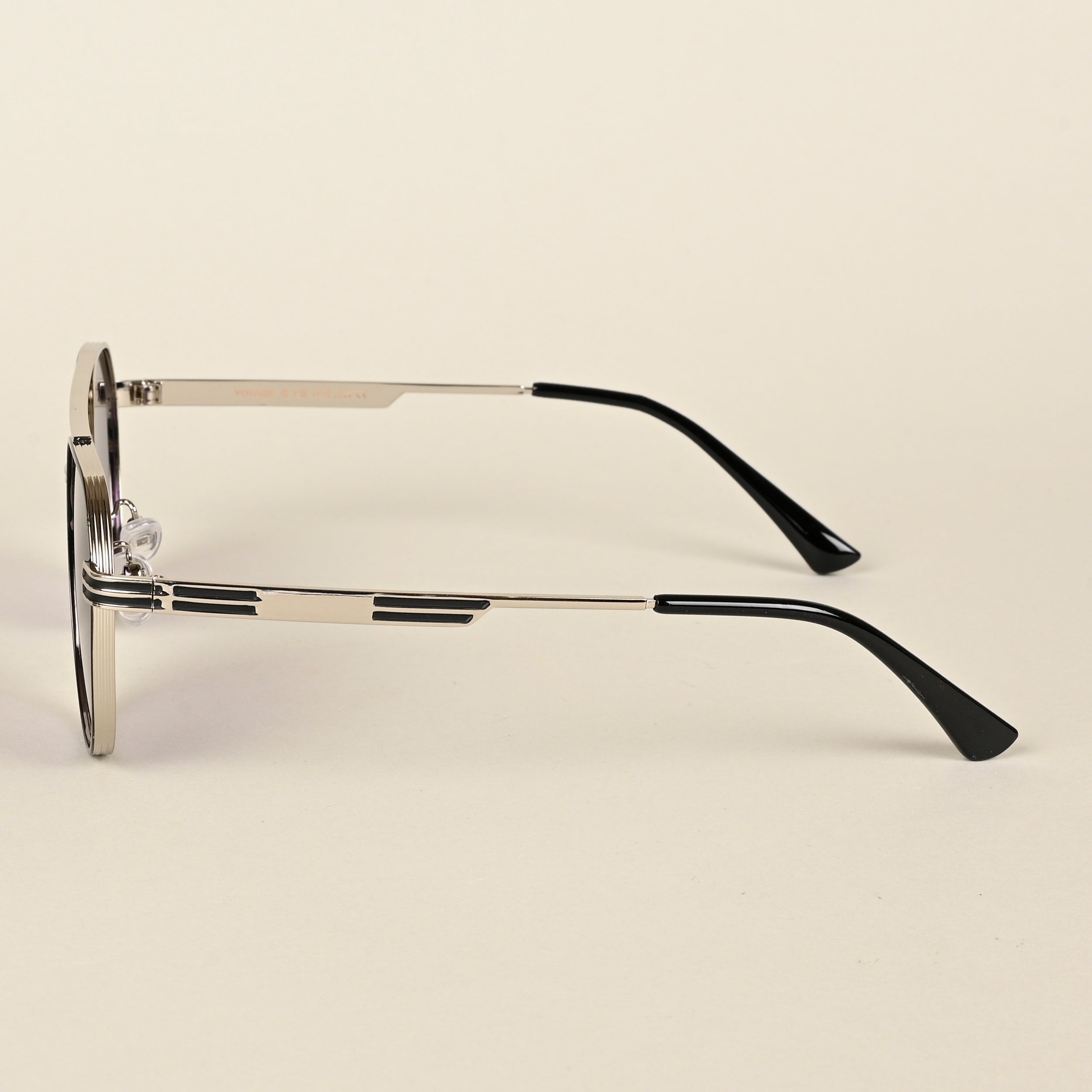 Voyage Purple & Clear Round Sunglasses for Men & Women (8950MG4333)
