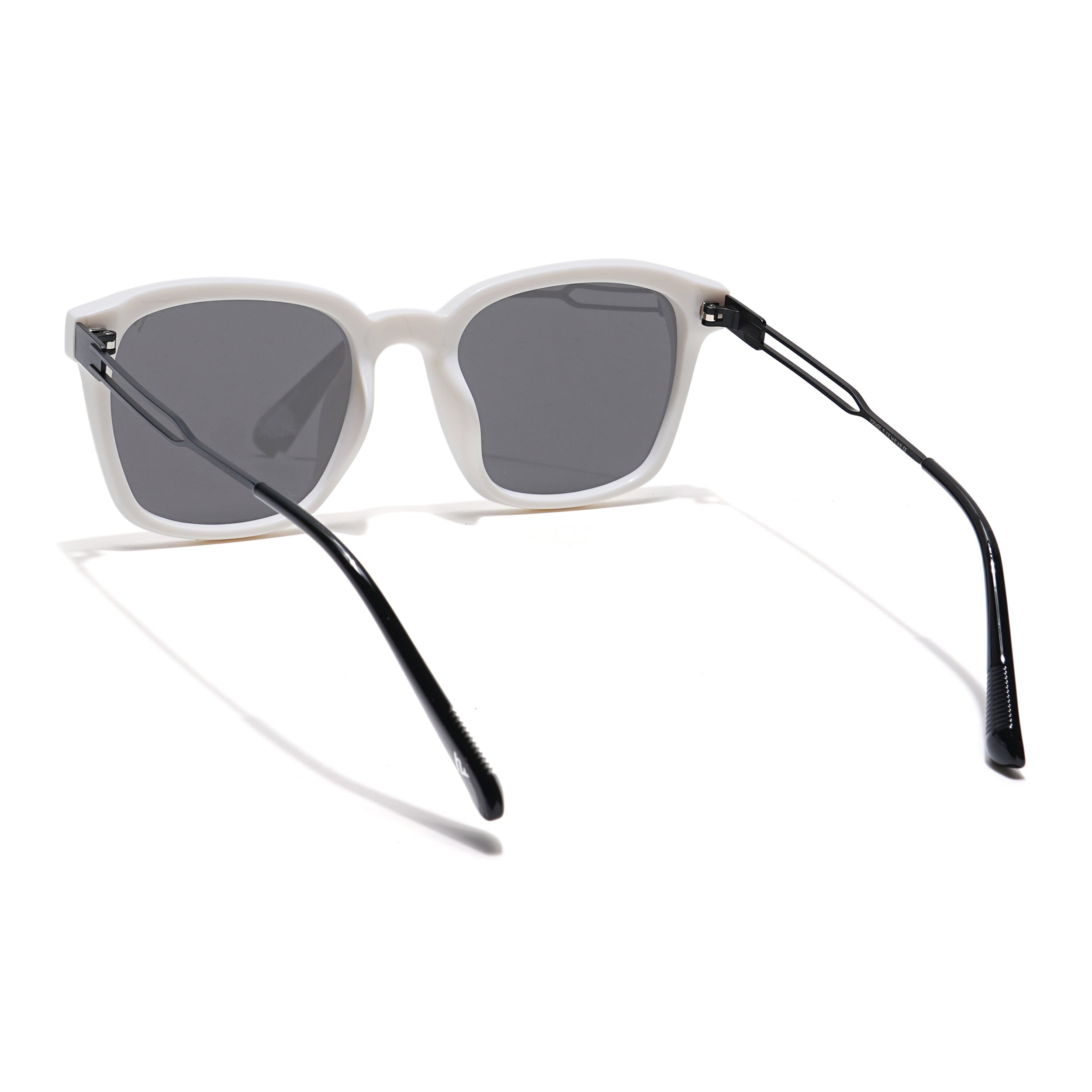 Voyage Select Wayfarer Sunglasses (Black Lens | White Frame - SLMG6240)