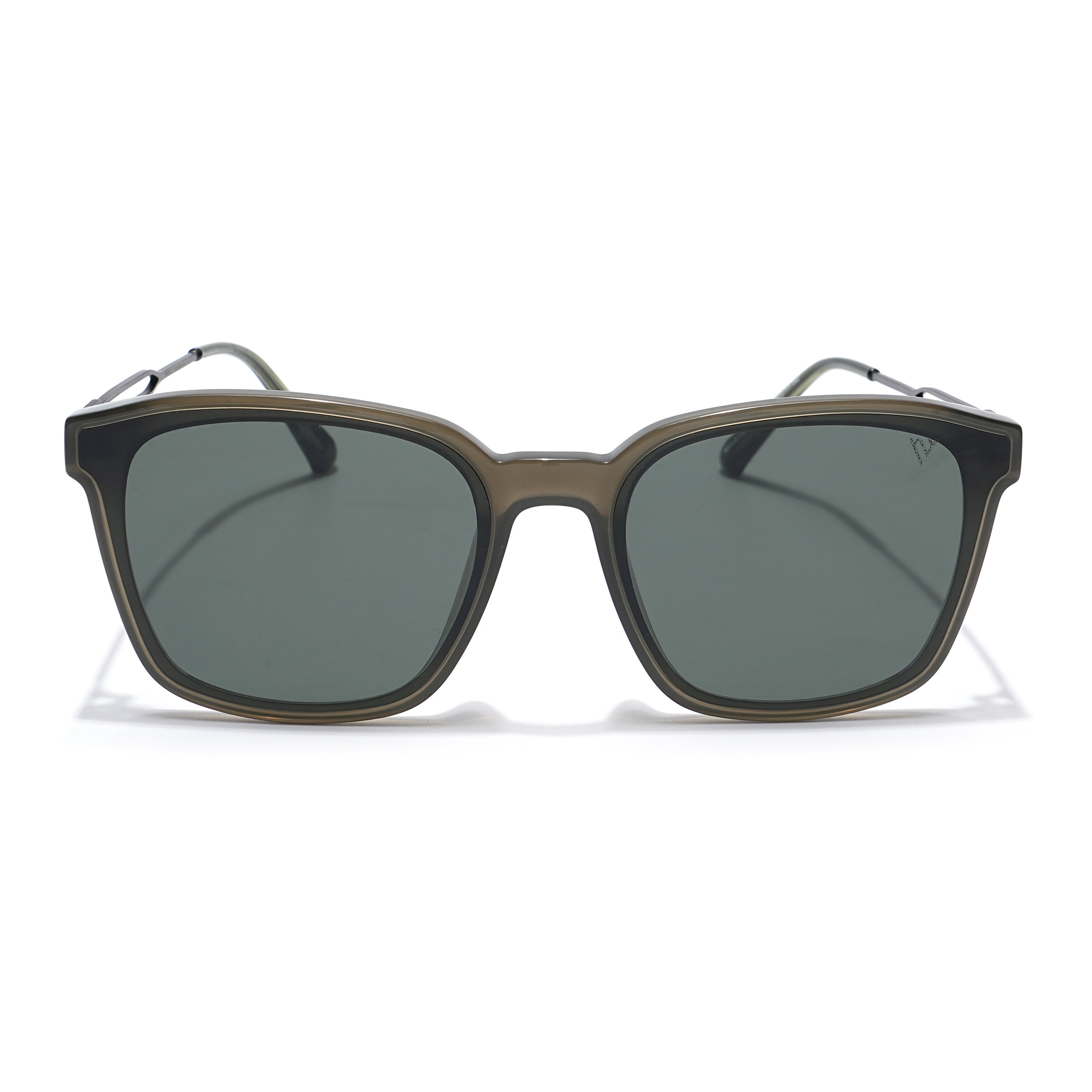 Voyage Select Wayfarer Sunglasses (Dark Green Lens | Olive Frame - SLMG6241)