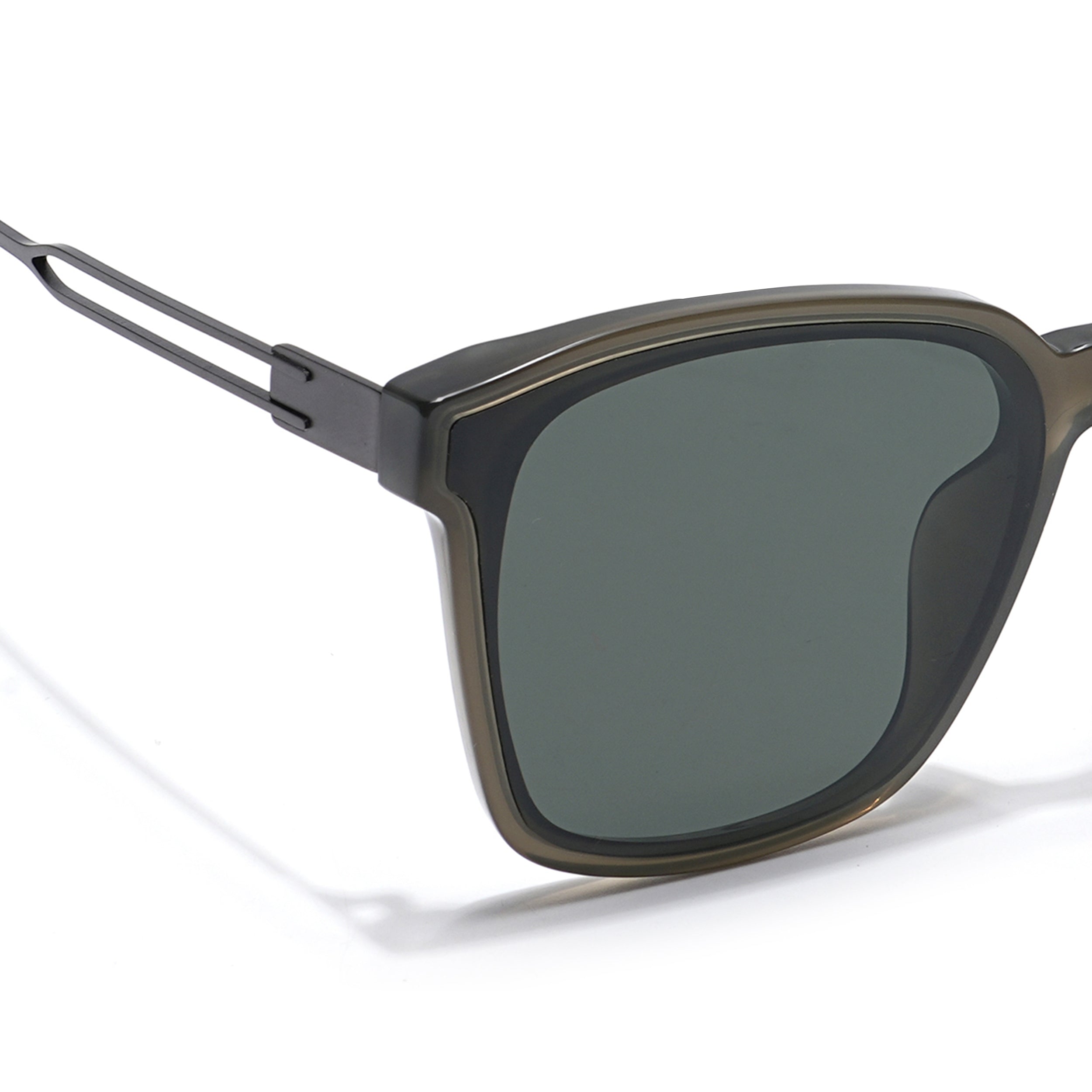 Voyage Select Wayfarer Sunglasses (Dark Green Lens | Olive Frame - SLMG6241)