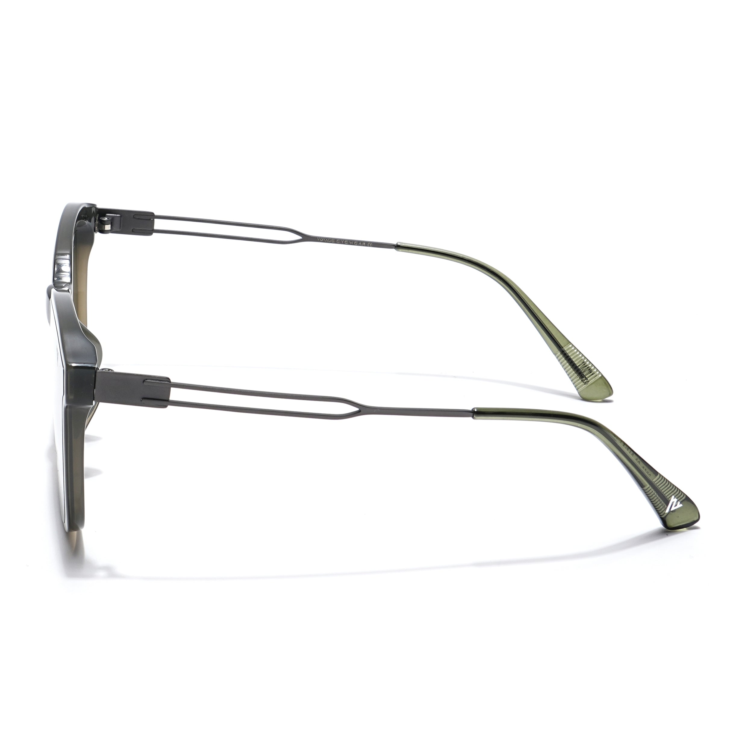 Voyage Select Wayfarer Sunglasses (Dark Green Lens | Olive Frame - SLMG6241)