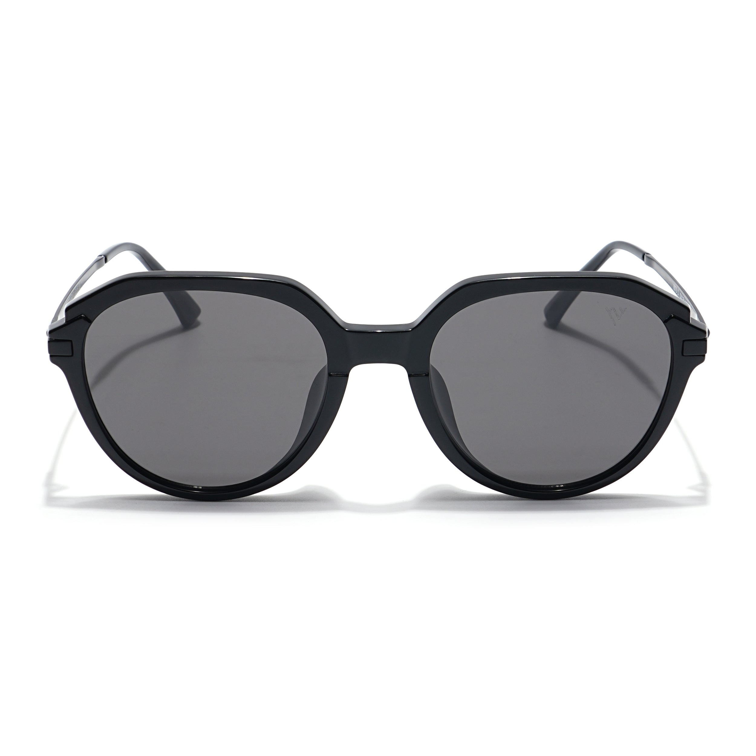 Voyage Select Round Sunglasses (Black Lens | Black Frame - SLMG6271)