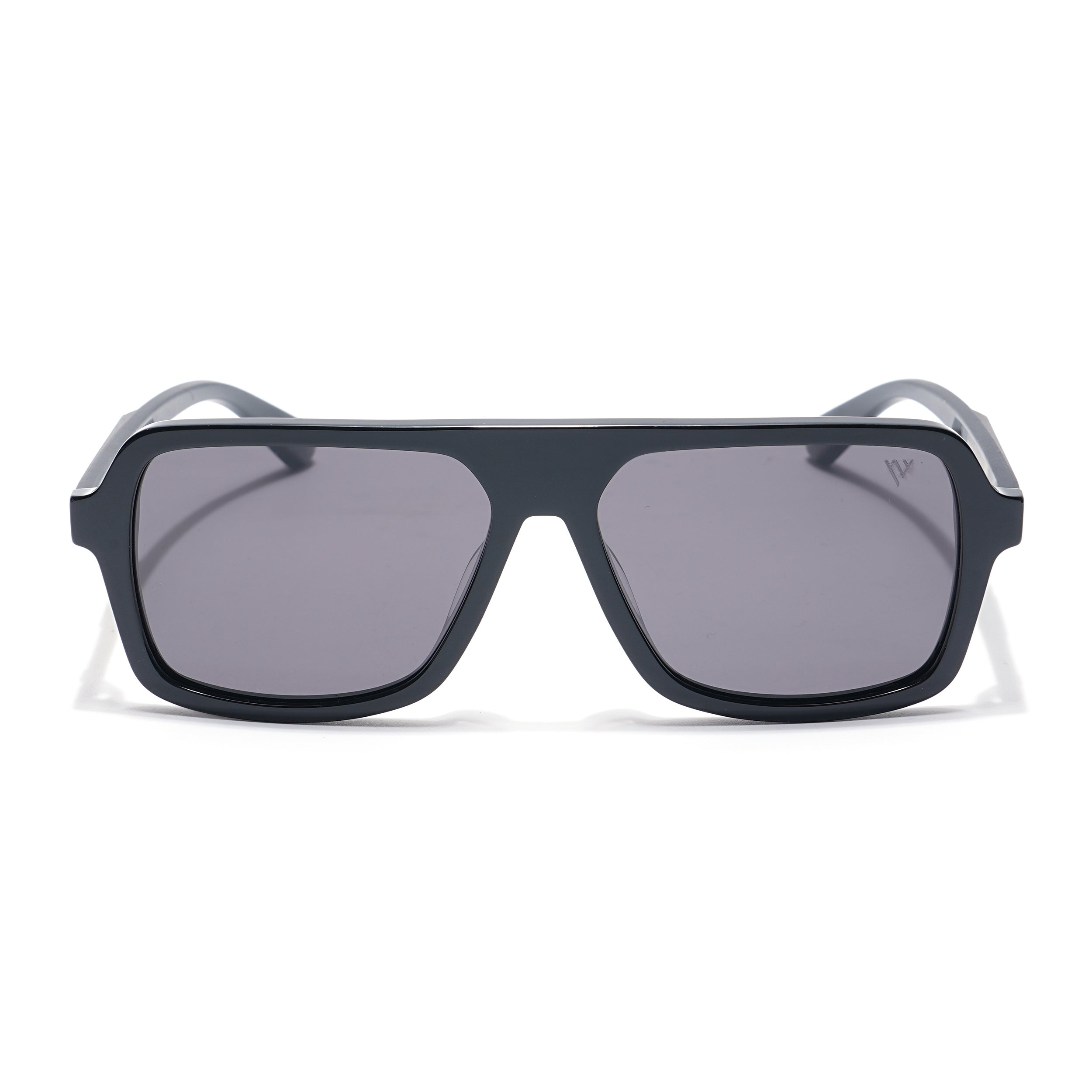 Voyage Select Square Polarized Sunglasses (Black Lens | Black Frame - SLPMG6204)