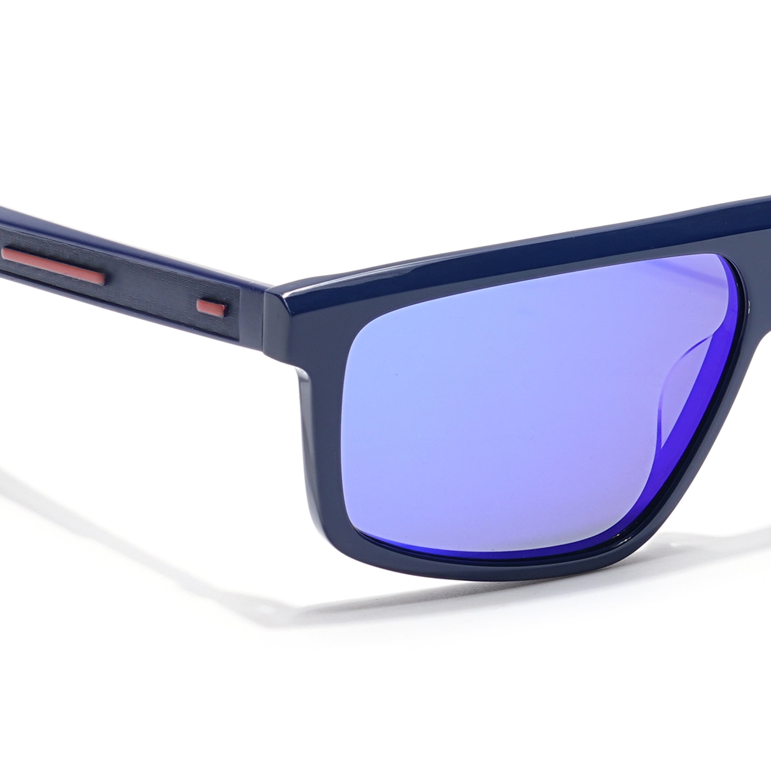 Voyage Select Rectangle Sunglasses (Blue Lens | Blue Frame - SLPMG6202)