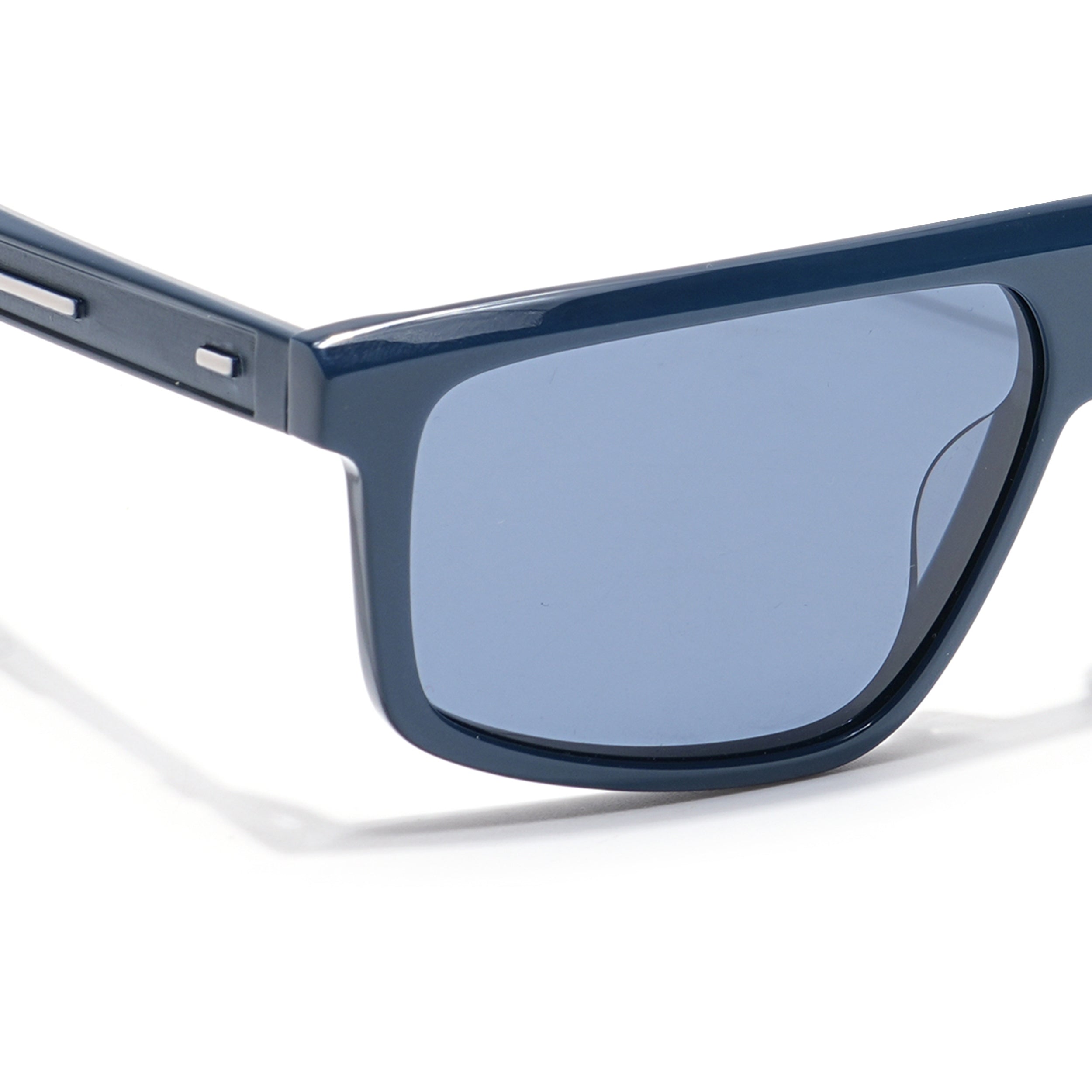 Voyage Select Rectangle Sunglasses (Blue Lens | Navy Blue Frame - SLPMG6203)