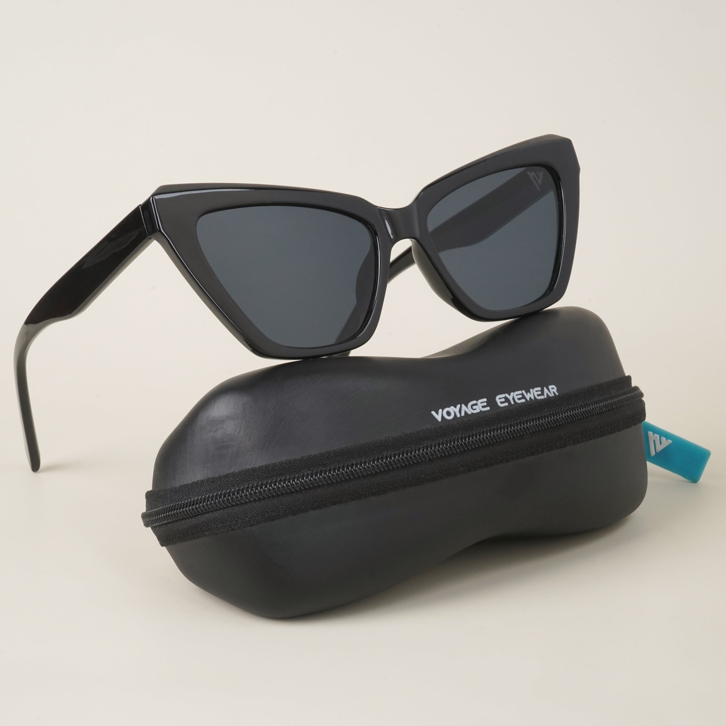 Voyage Violet & Clear Cateye Sunglasses for Women (9170MG4095)
