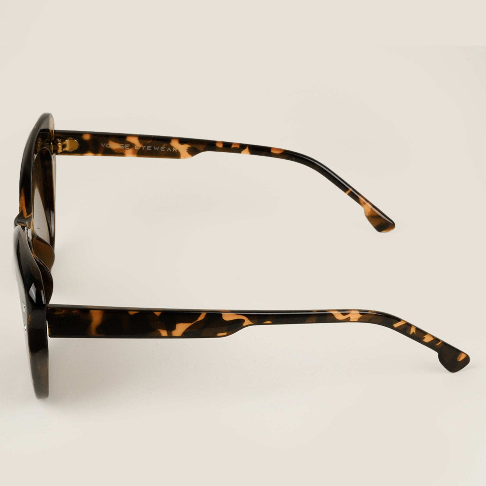 Voyage Demin Brown Cateye Sunglasses for Women (9174MG4108)