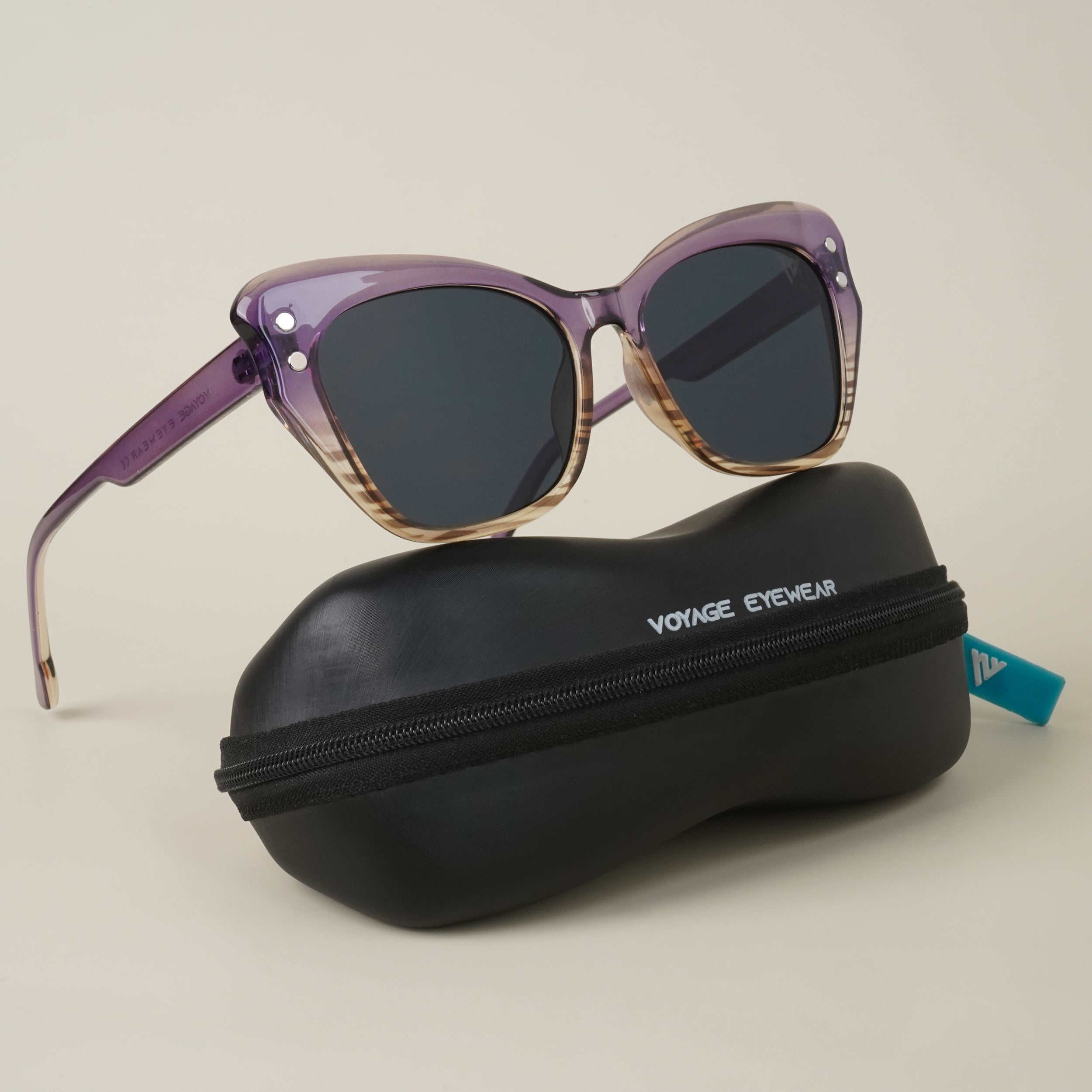 Voyage Olive Cateye Sunglasses for Women (9174MG4111)