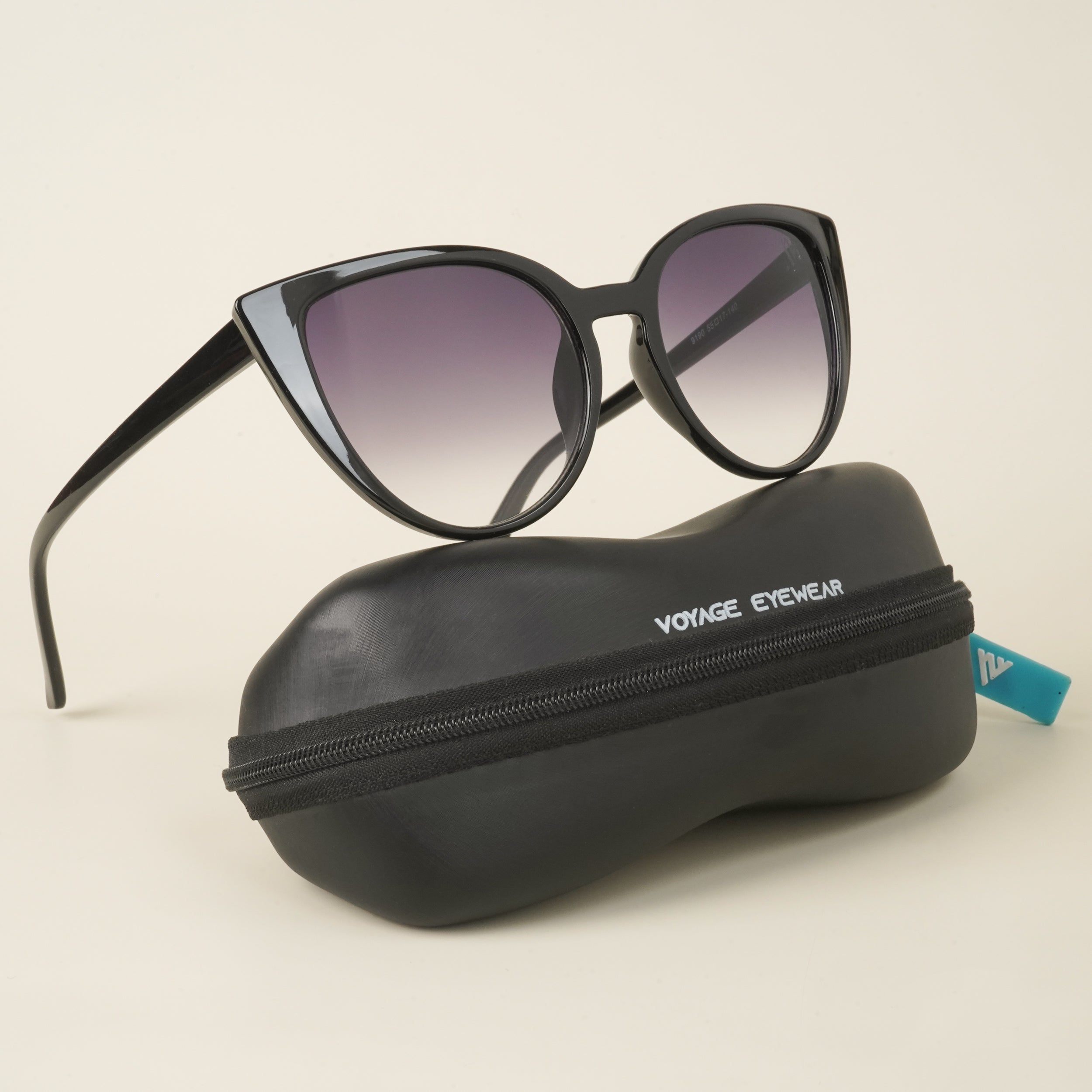 Voyage Violet & Clear Cateye Sunglasses for Women (9190MG4104)