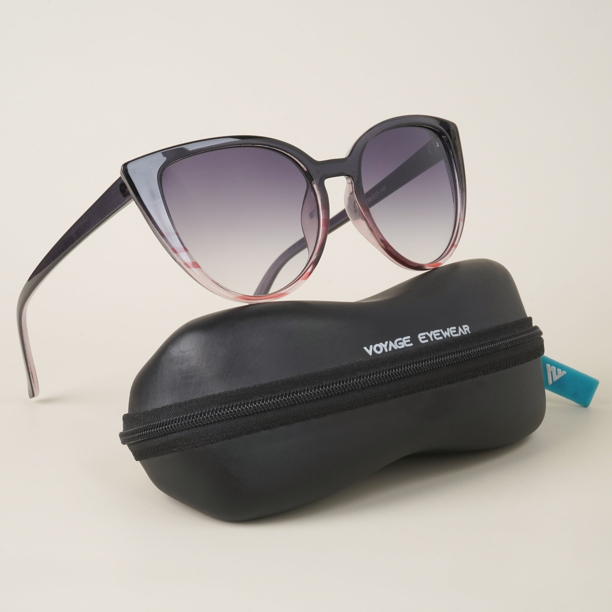 Voyage Violet & Clear Cateye Sunglasses for Women (9190MG4105)
