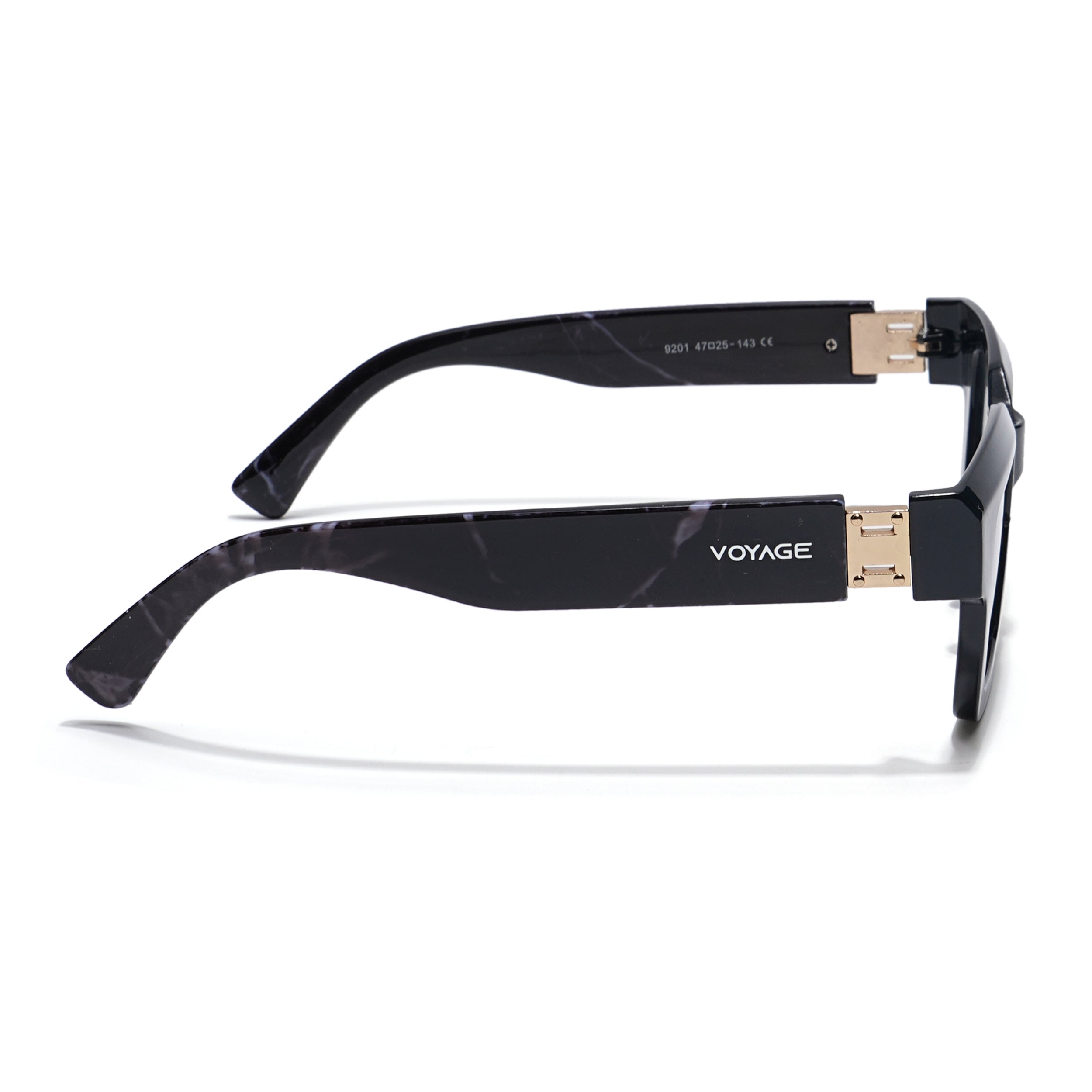 Wayfarer Sunglasses (Black Lens | Black Frame - MG5800)