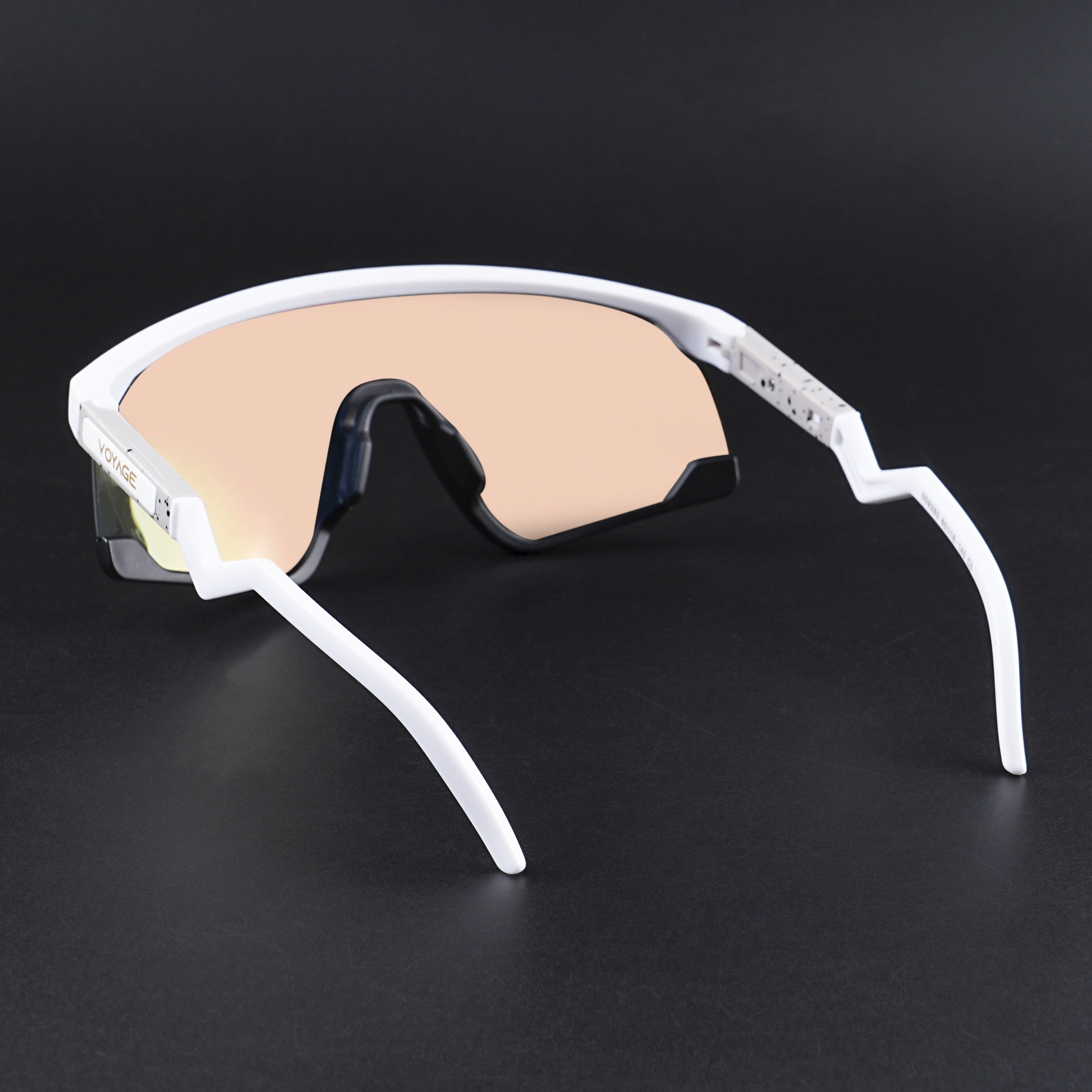 Drift Z | White Polarized Sunglasses (Multicolor Lens - PMG6270)