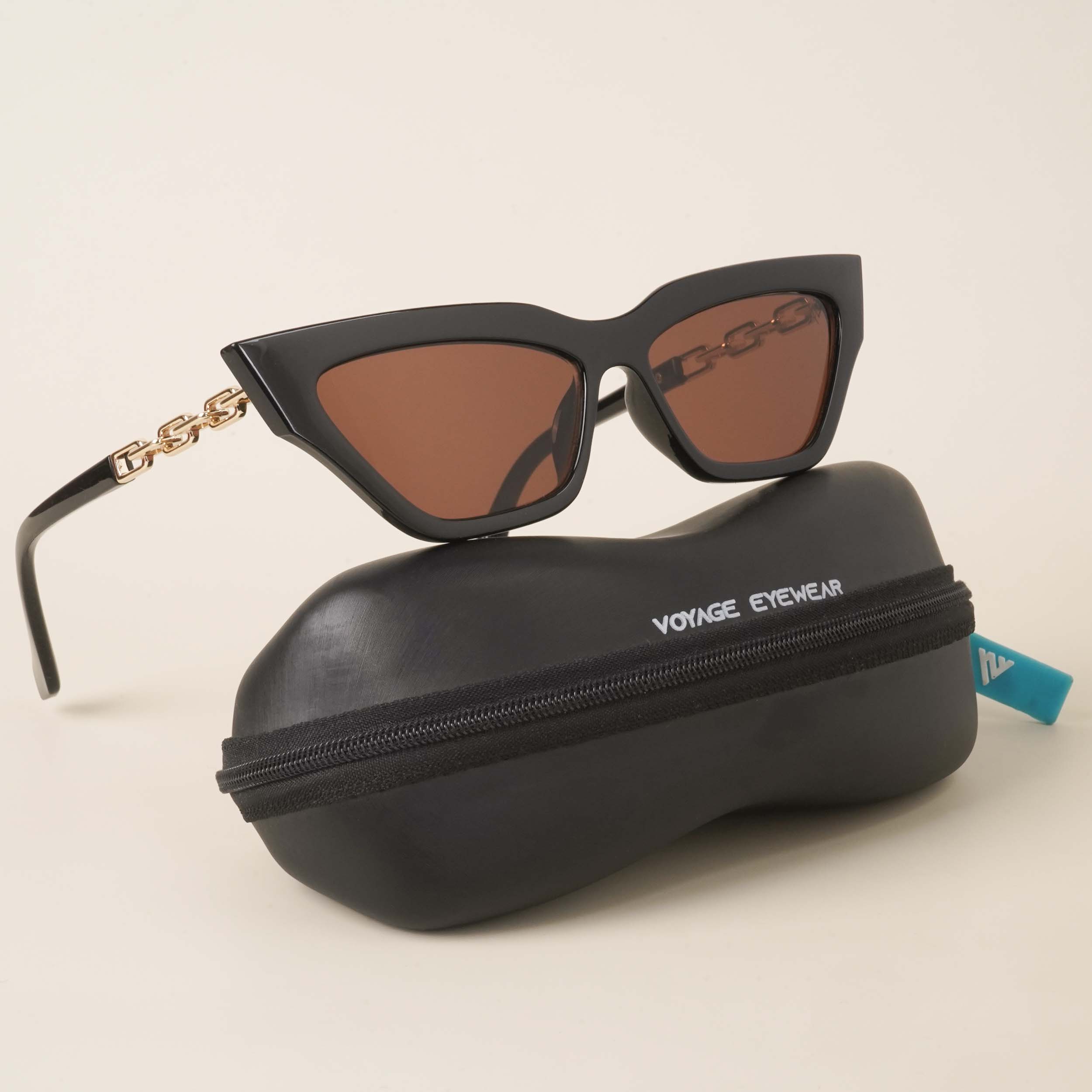 Voyage Brown Cateye Sunglasses - MG3943