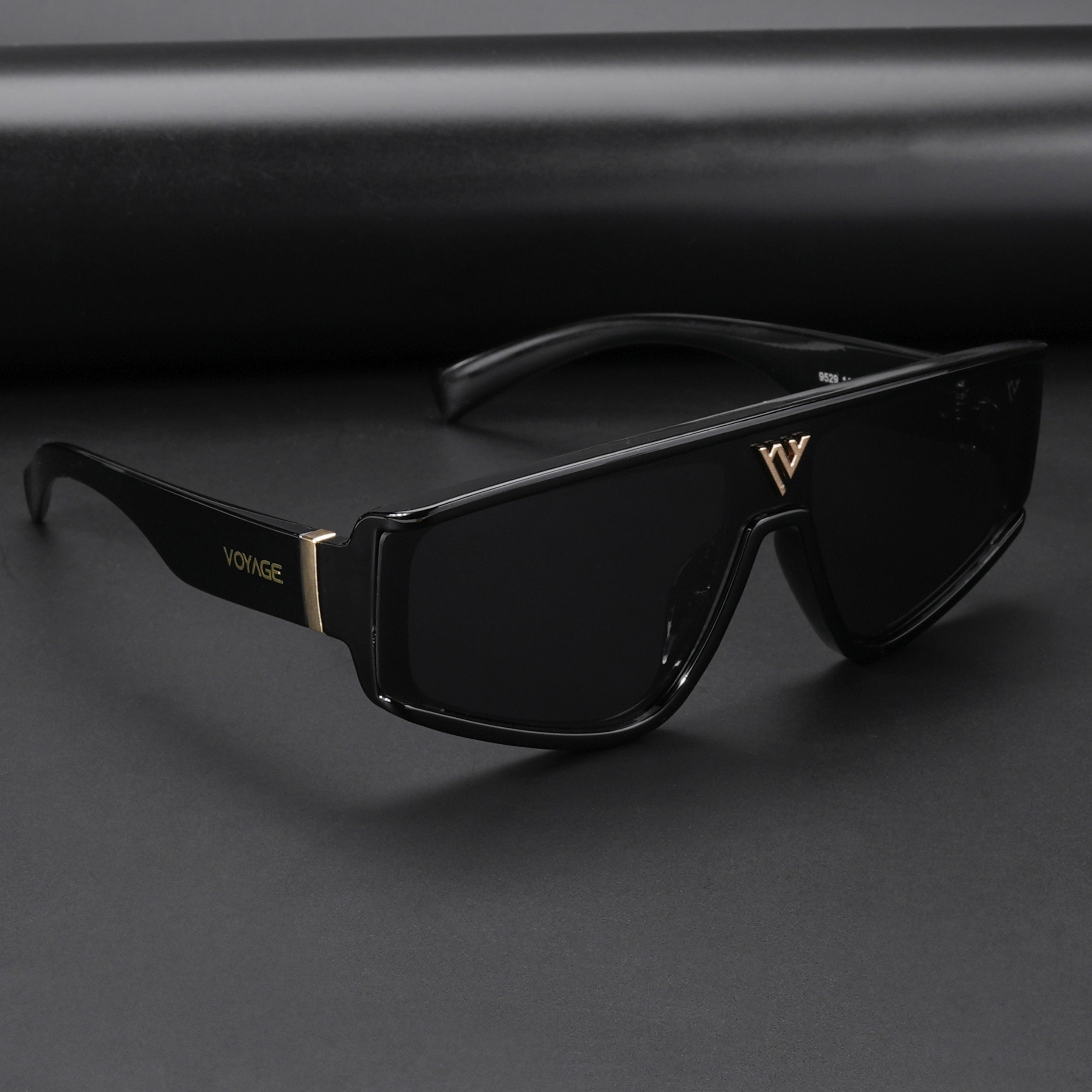 Technics | Black Polarized Sunglasses | Black Lens - PMG5588