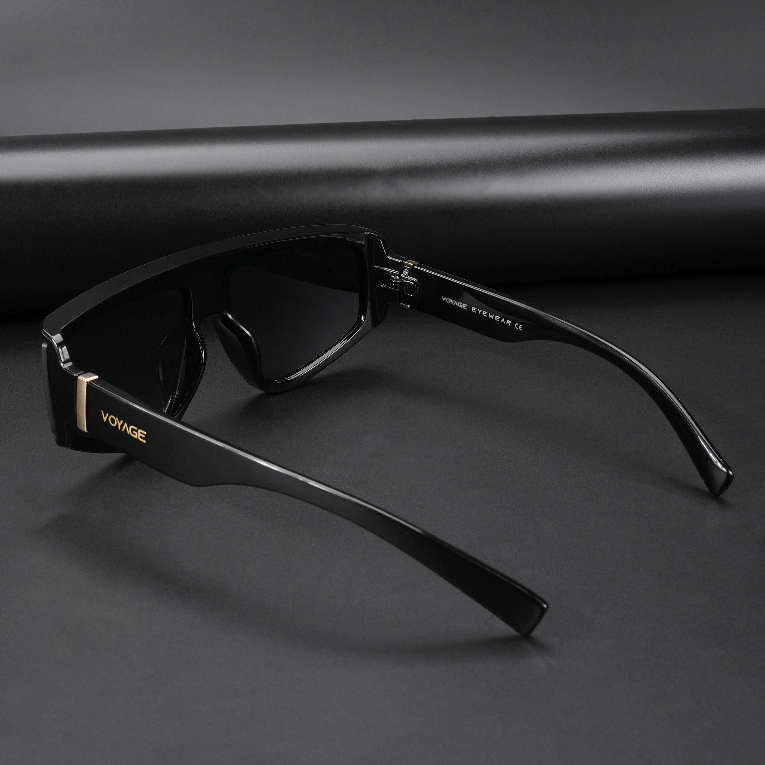 Technics | Black Polarized Sunglasses | Black Lens - PMG5588