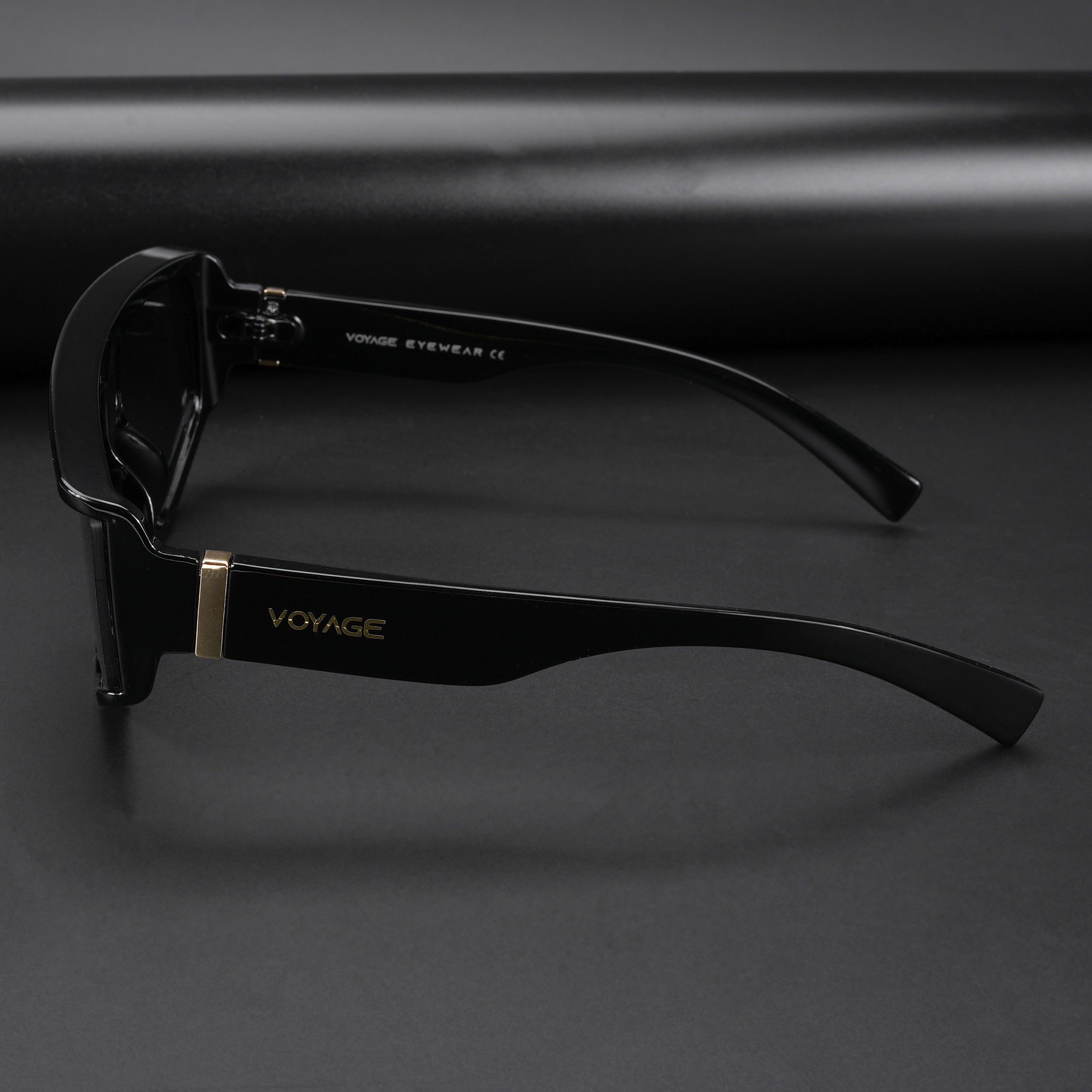 Technics | Black Polarized Sunglasses | Black Lens - PMG5588