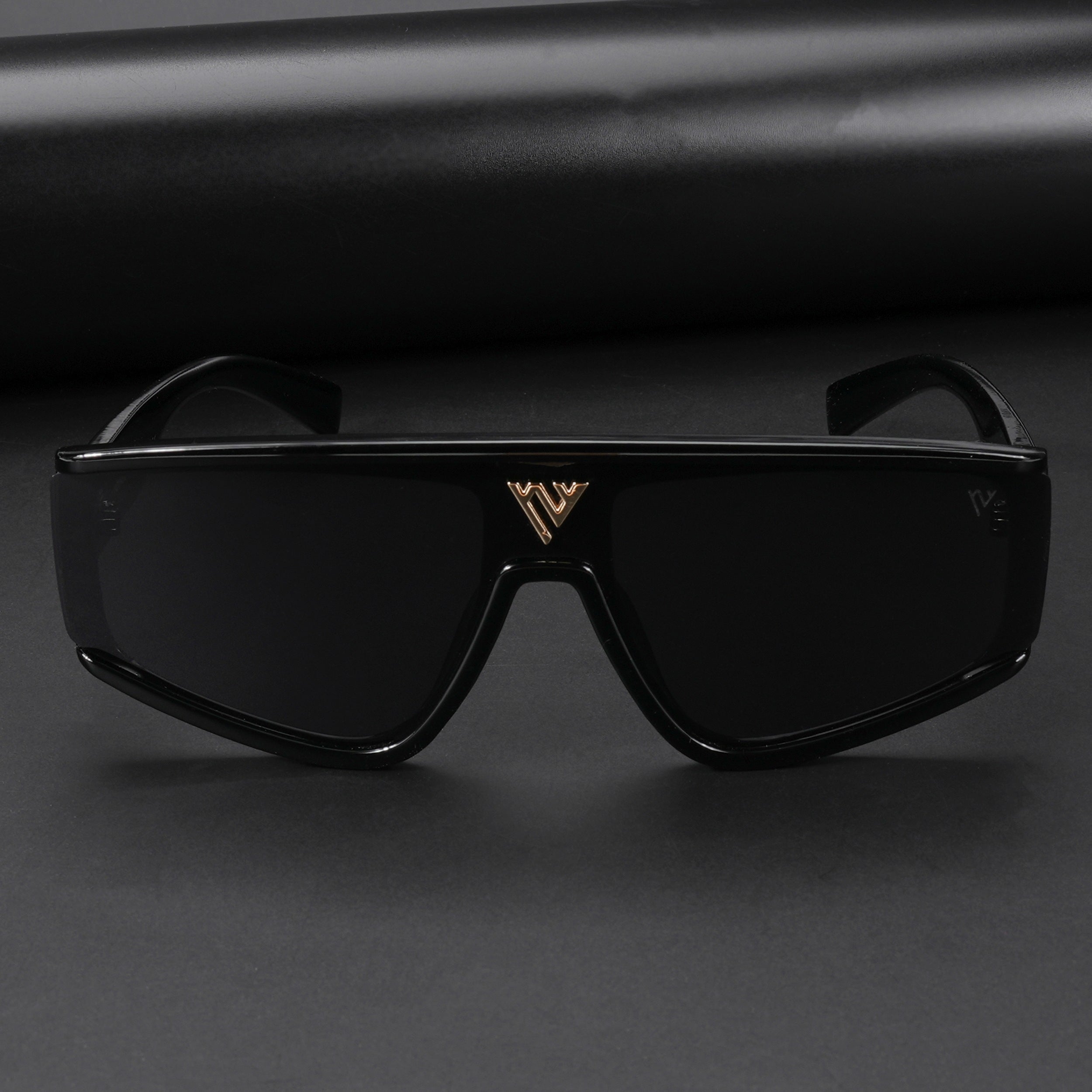 Technics | Black Polarized Sunglasses | Black Lens - PMG5588