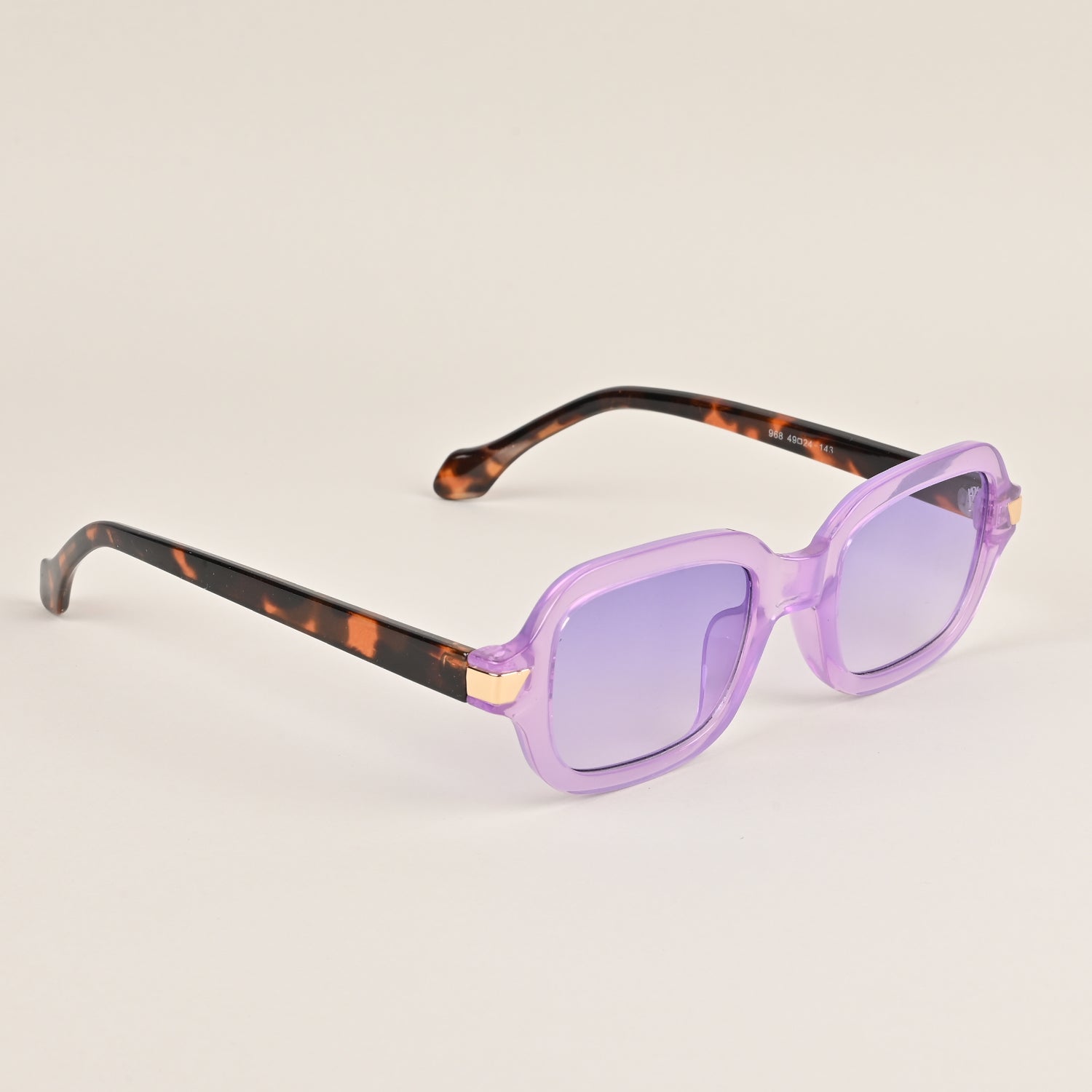 Voyage Purple Rectangle Sunglasses MG3661