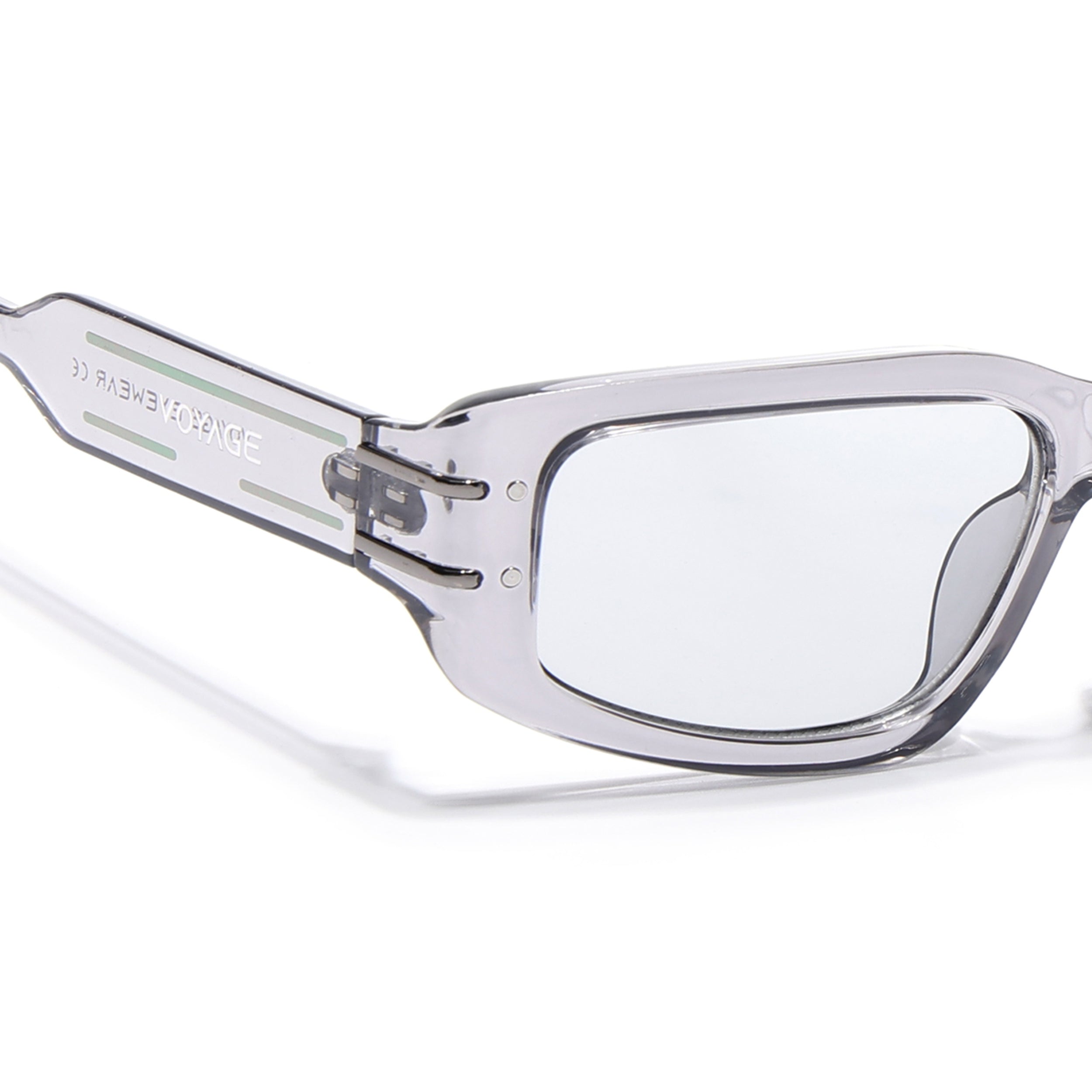 Ash | Grey Rectangle Sunglasses | MG6704