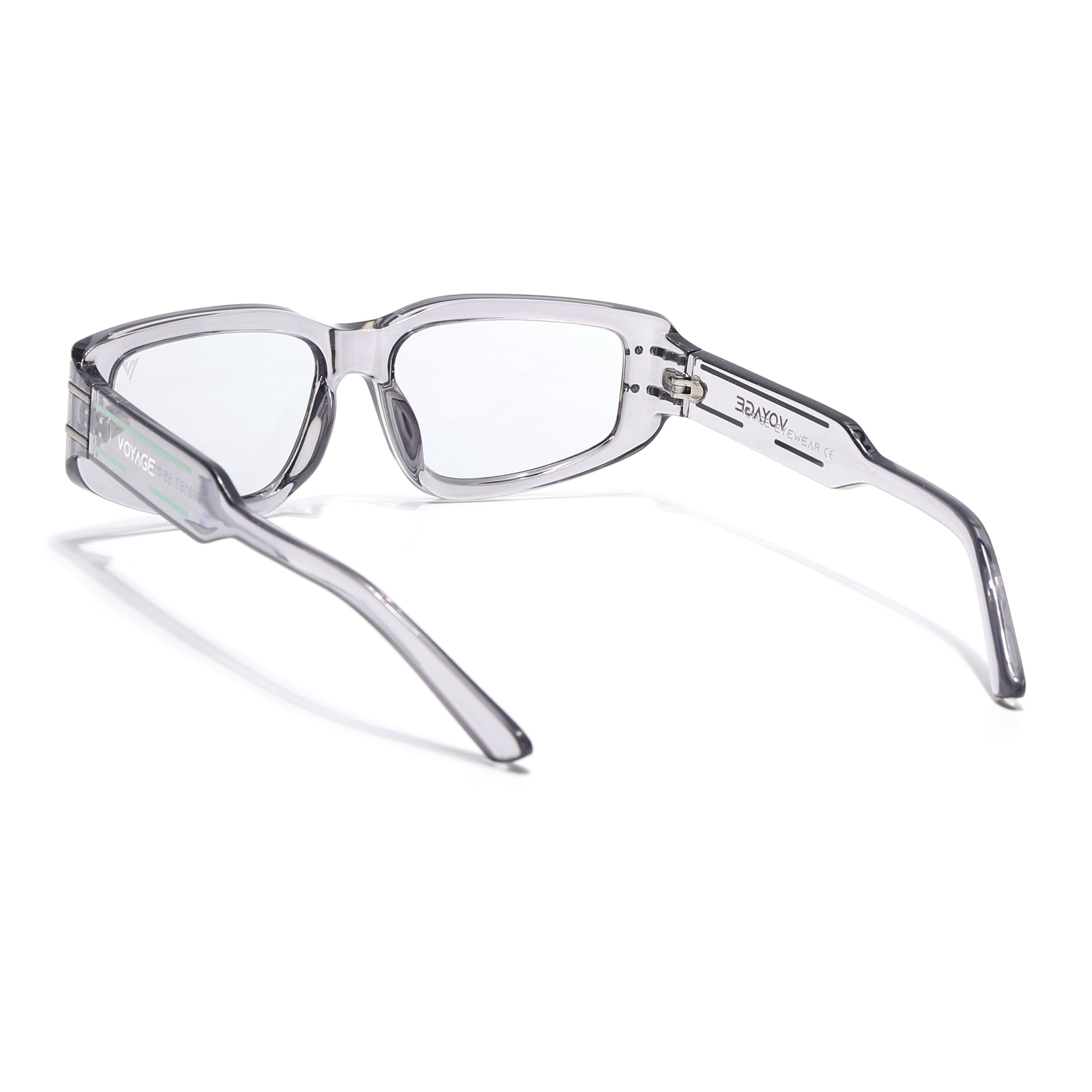 Ash | Grey Rectangle Sunglasses | MG6704