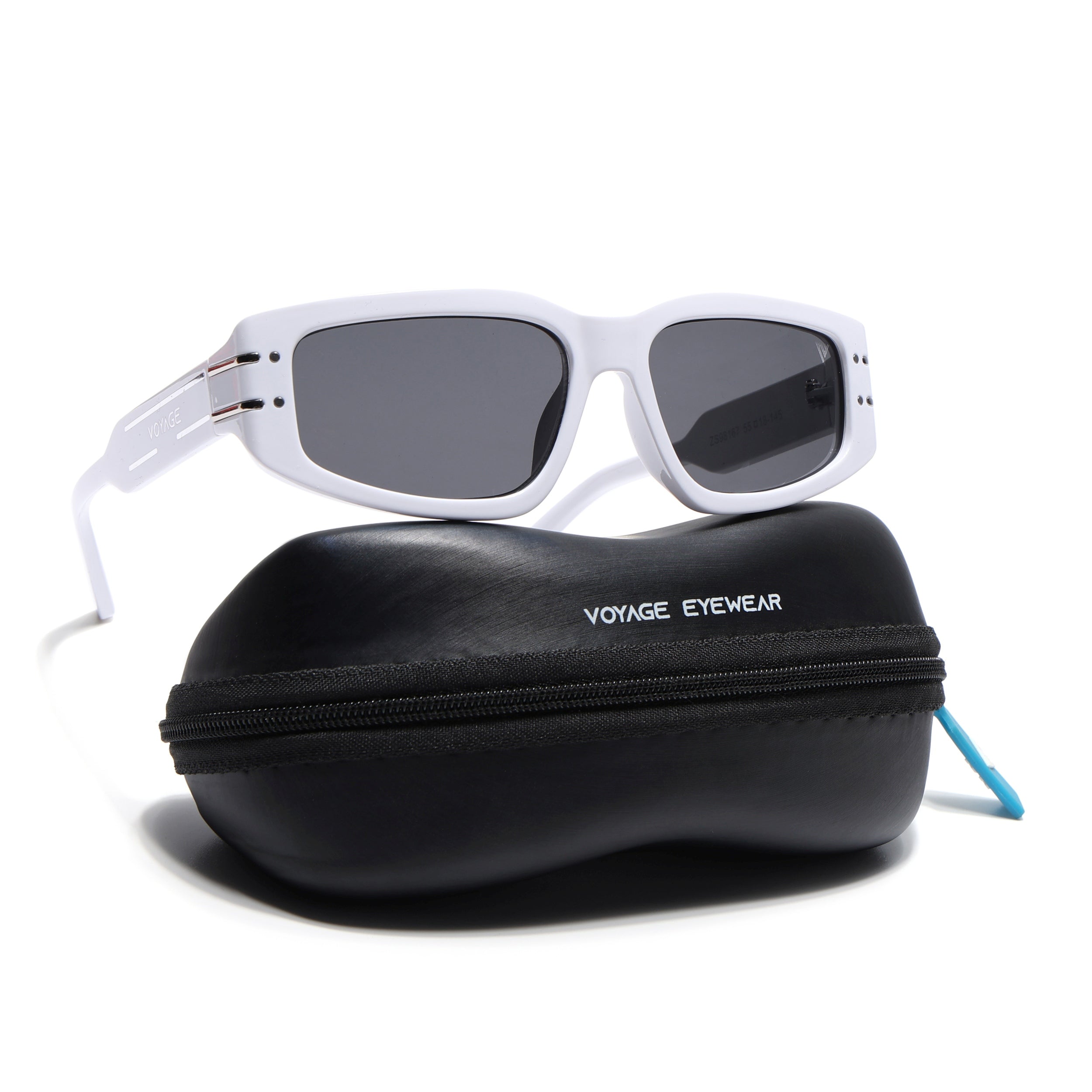 Ash | White Rectangle Sunglasses | MG6707