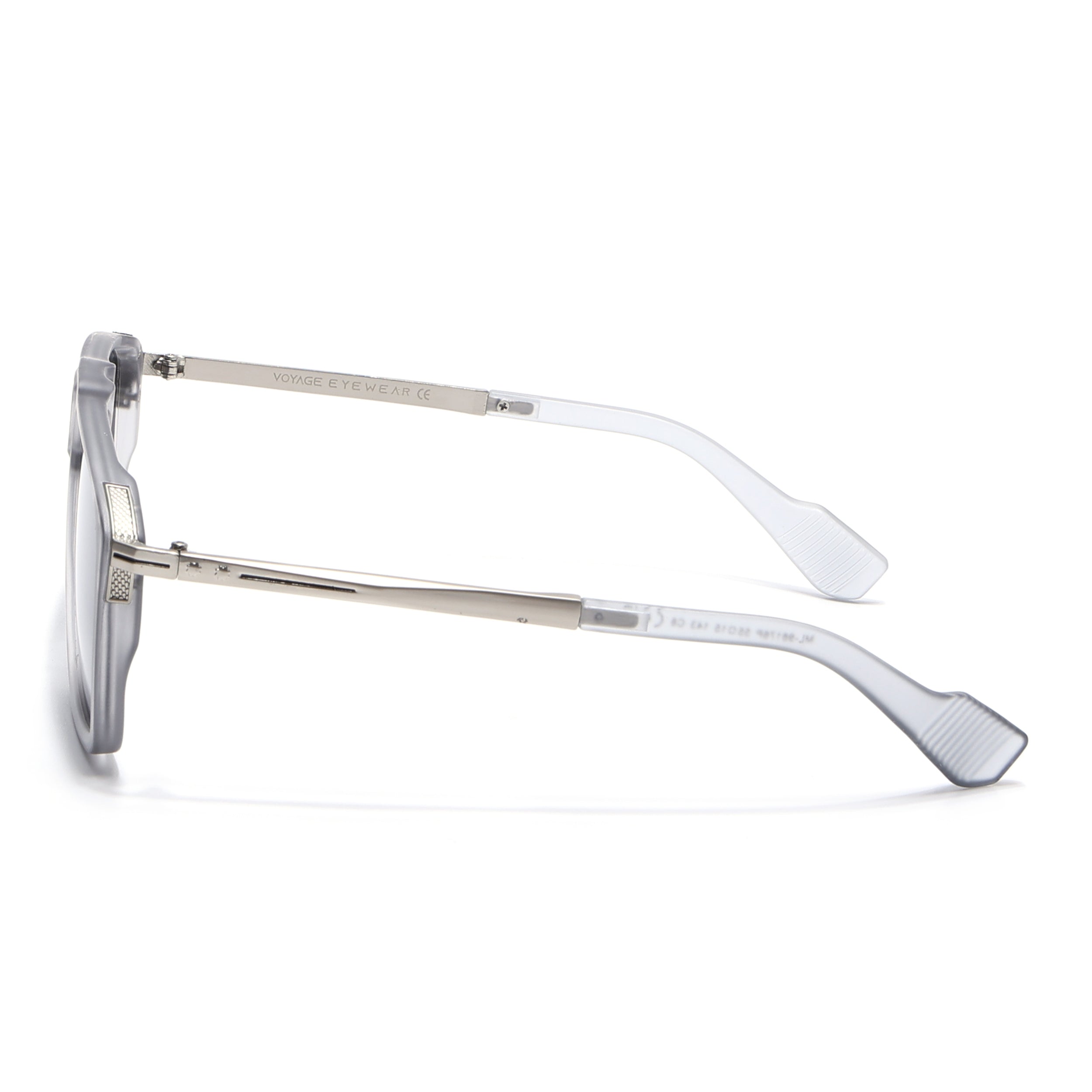 Rebel | Grey Wayfarer Polarized Sunglasses | Black Lens - PMG6630