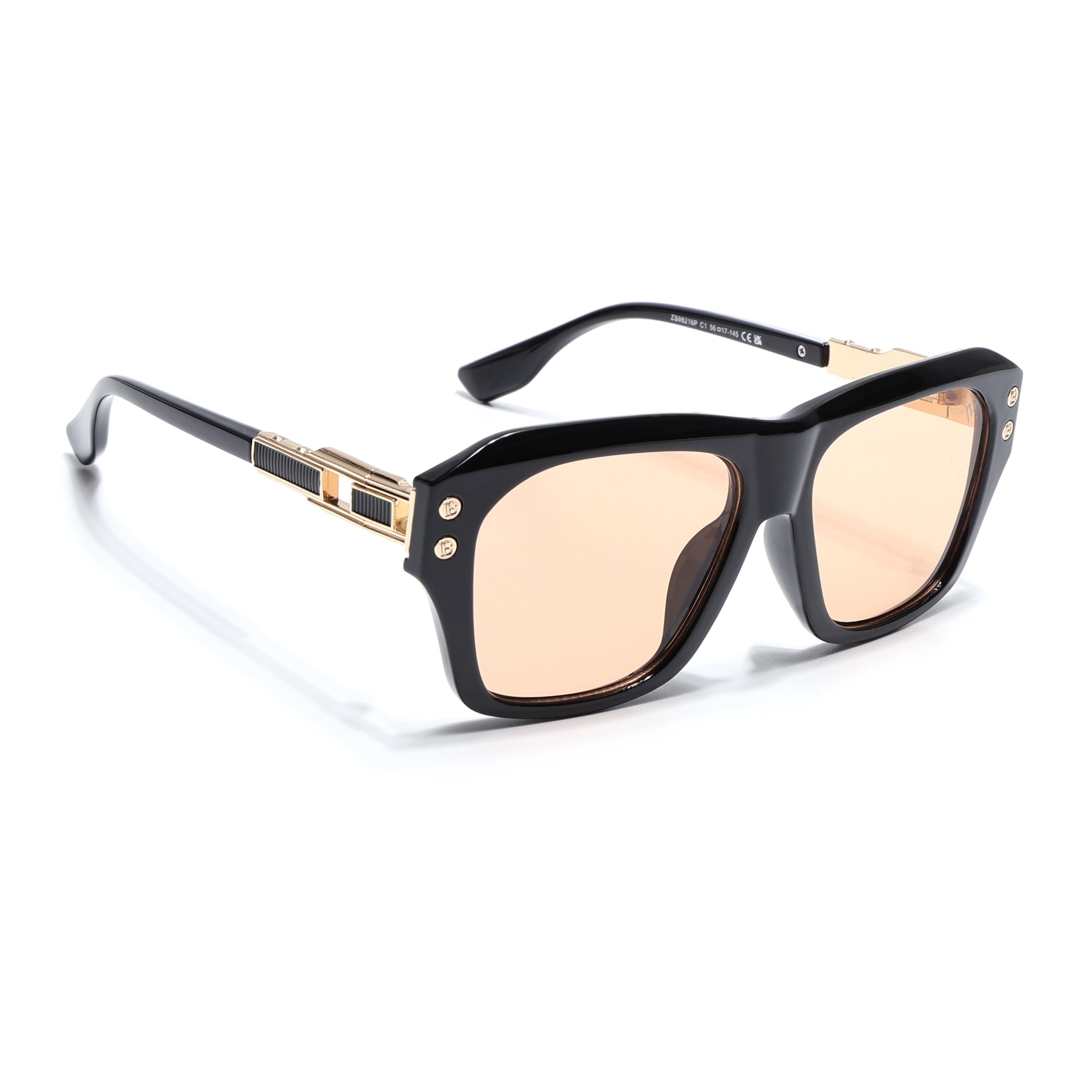 Carbon | Black Wayfarer Sunglasses | Brown Lens - MG6700
