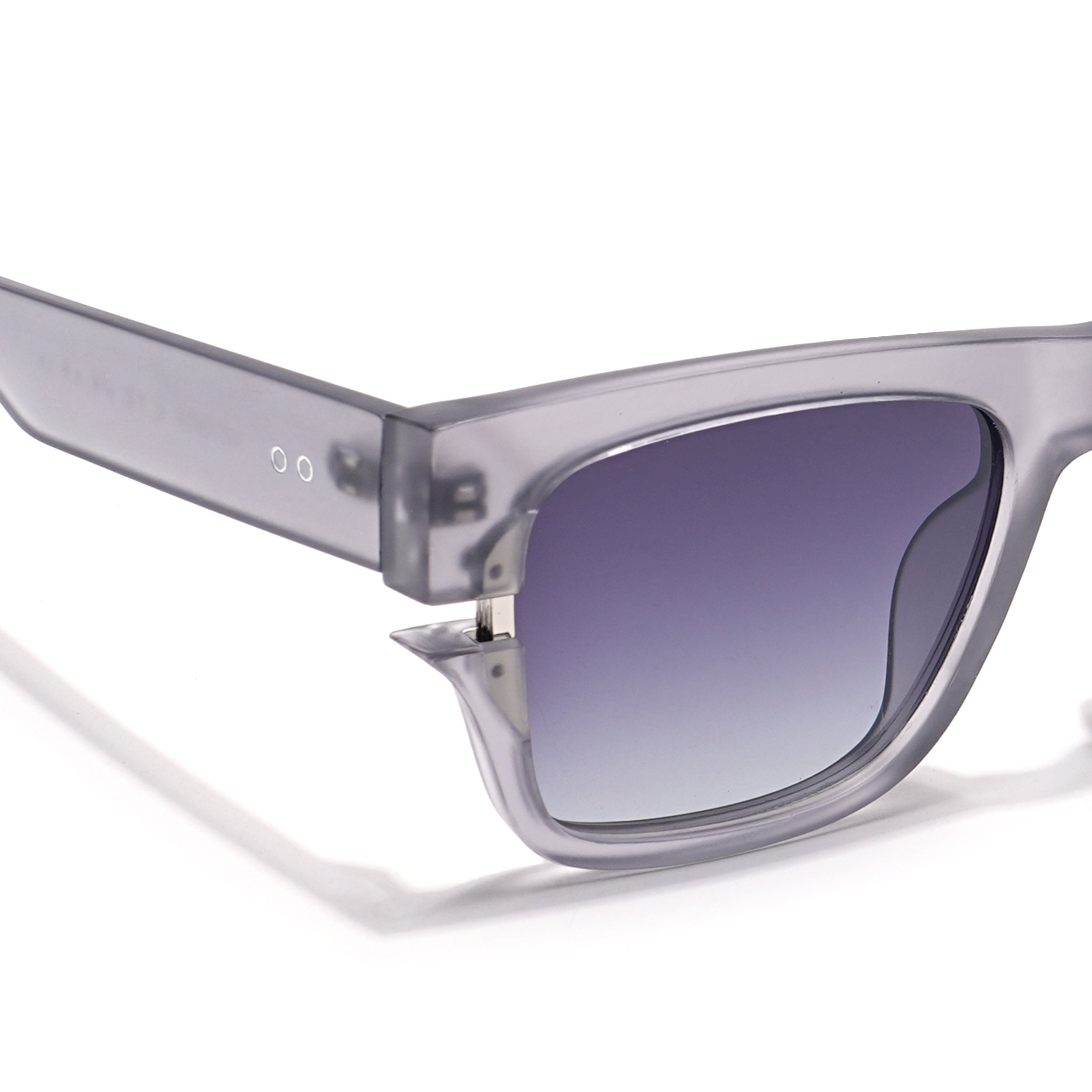 Wayfarer Sunglasses (Grey & Clear Lens | Grey Frame - PMG6046)
