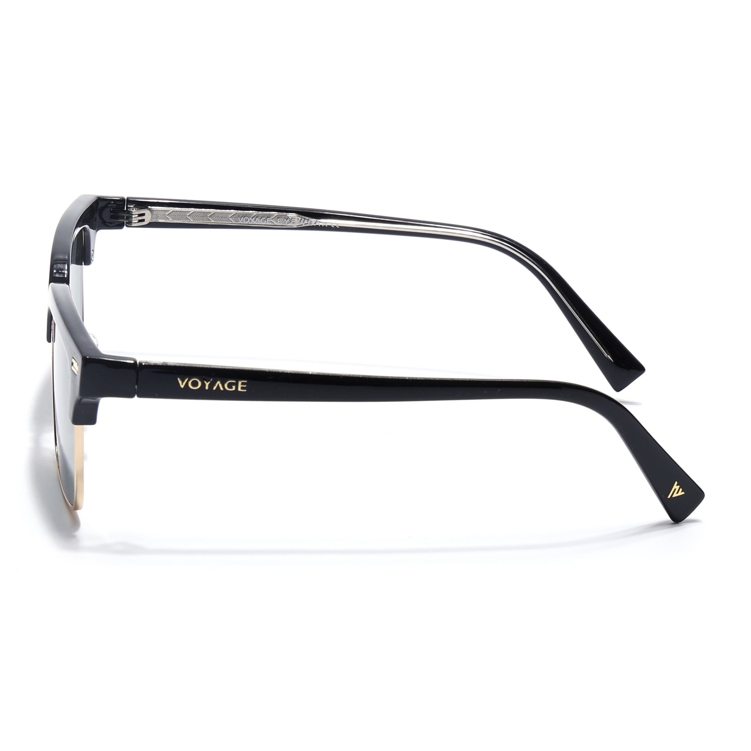 Stark | Golden Clubmaster Sunglasses | Olive Lens | MG7051