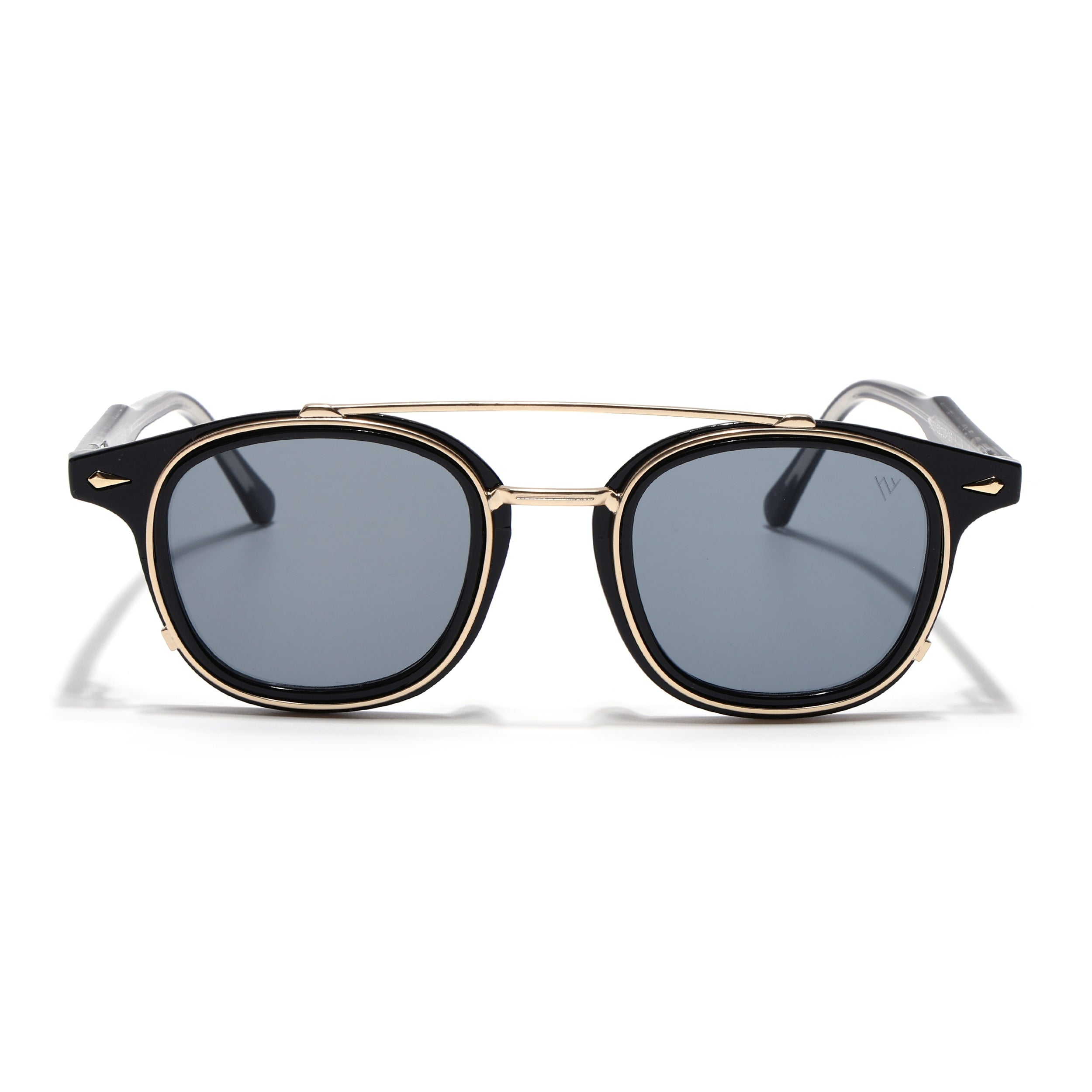 Milano | Golden Wayfarer Sunglasses | Grey Lens - MG7106