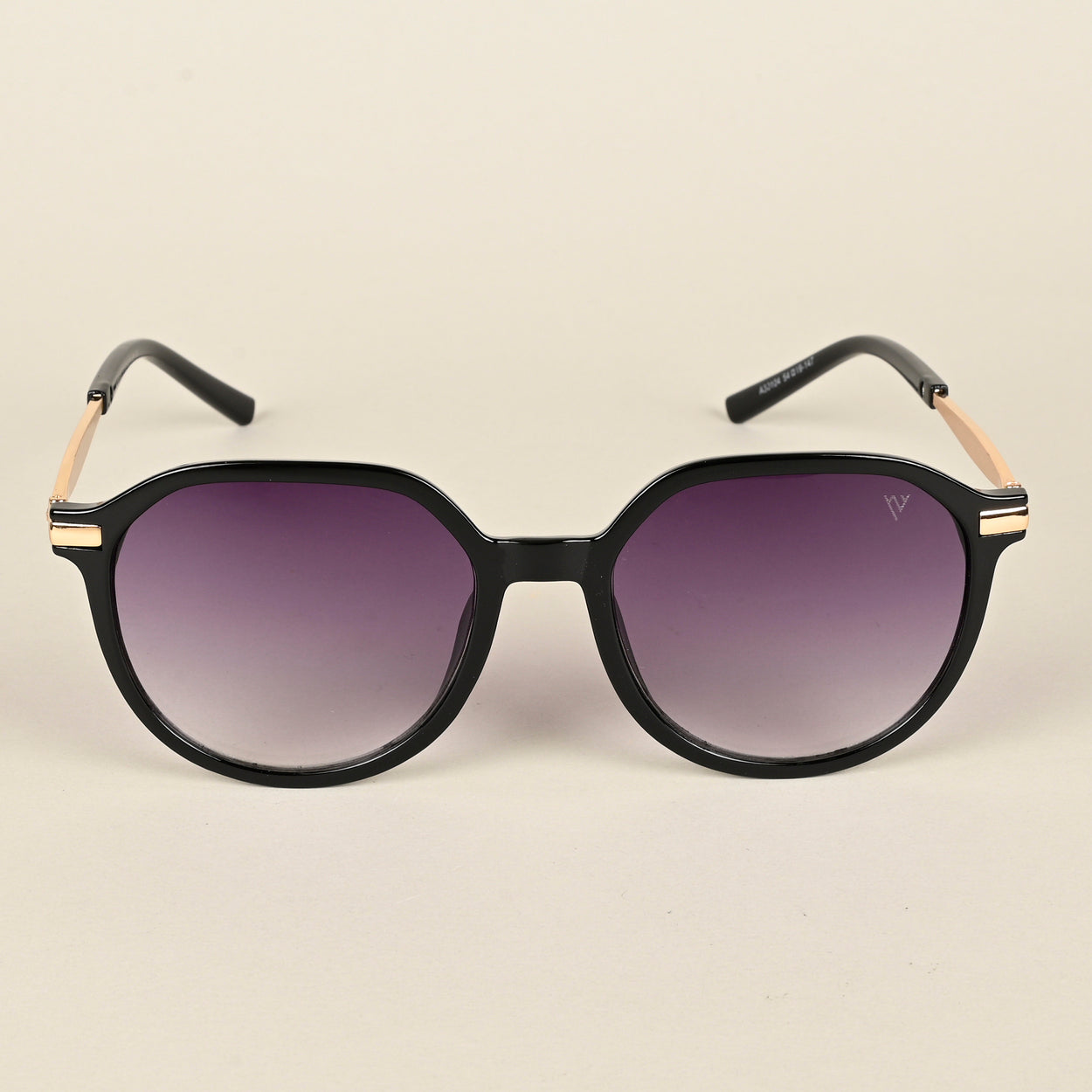 Voyage Purple & Clear Round Sunglasses for Women (A30104MG4240)