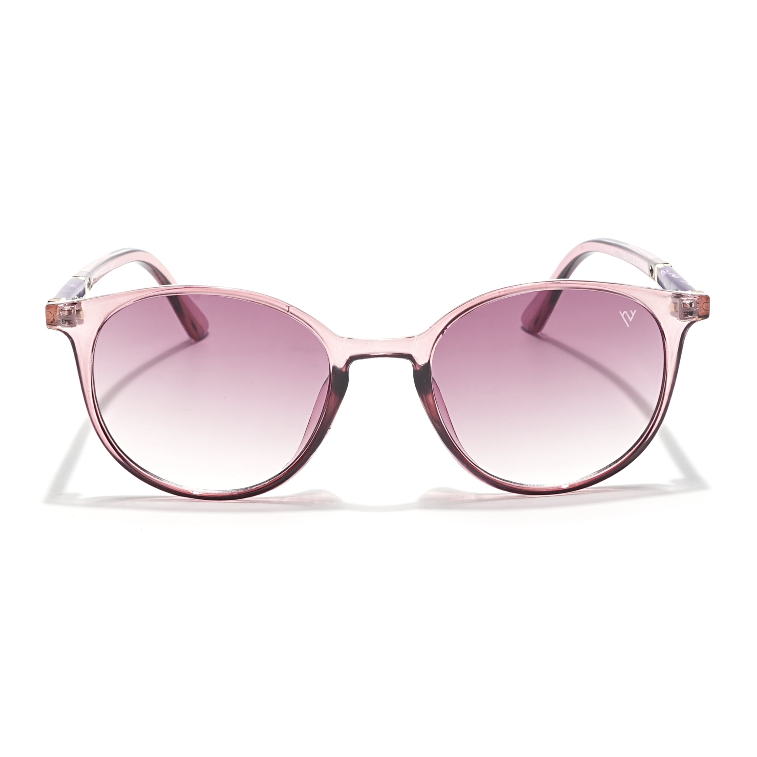 Round Brown & Clear Sunglasses - MG4271