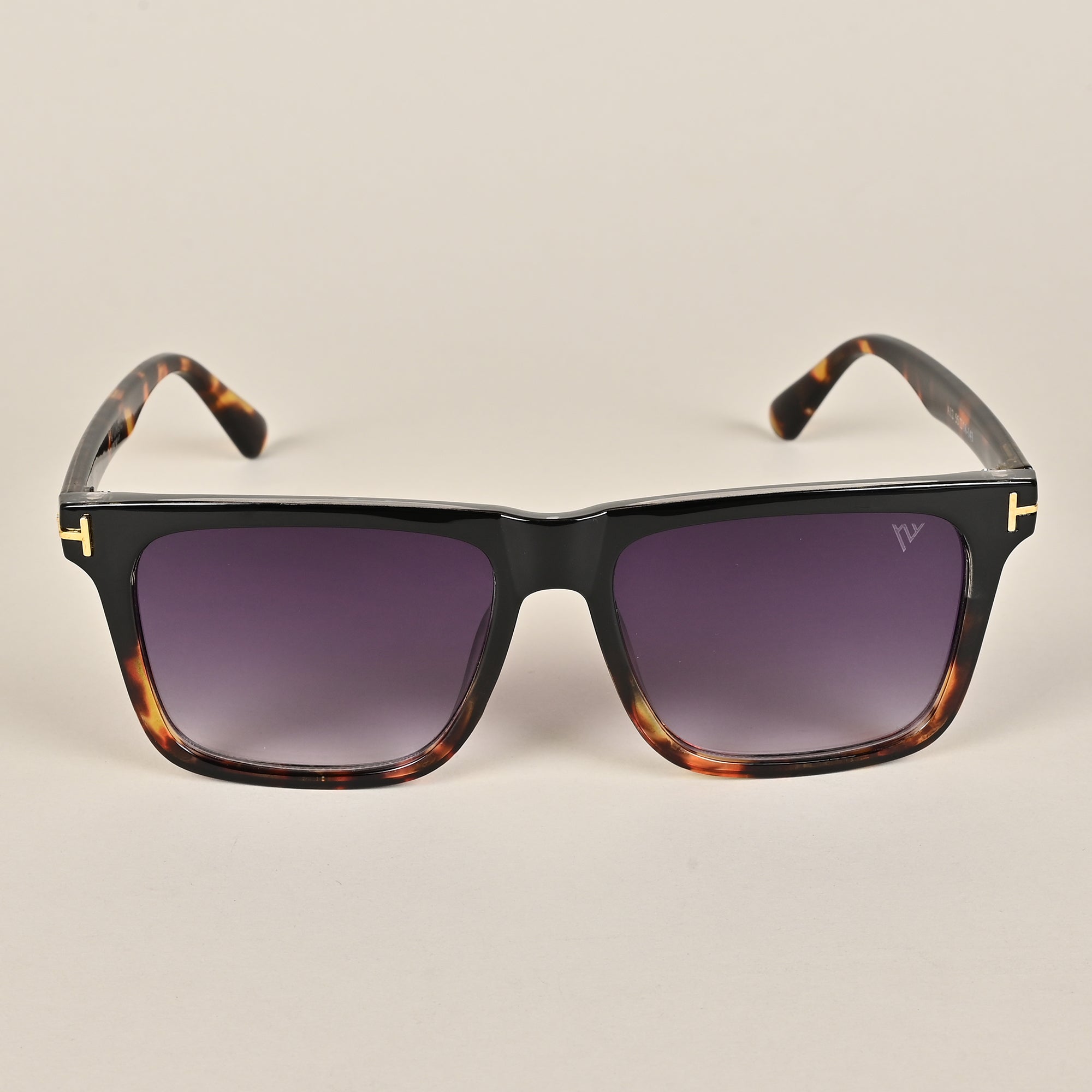 Voyage Black Wayfarer Sunglasses for Men & Women (A12MG3954)