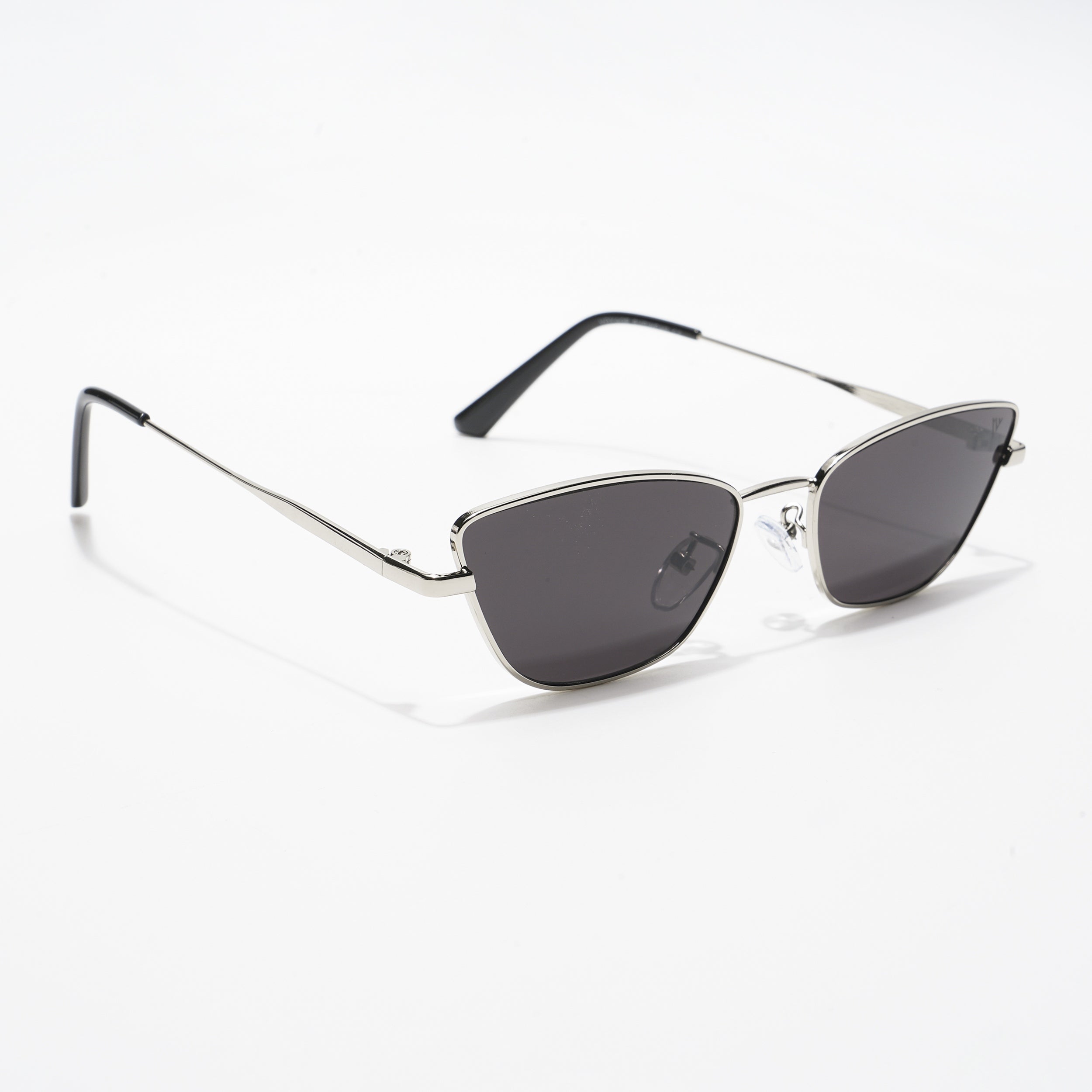 Black Silver Cateye Sunglasses MG3448