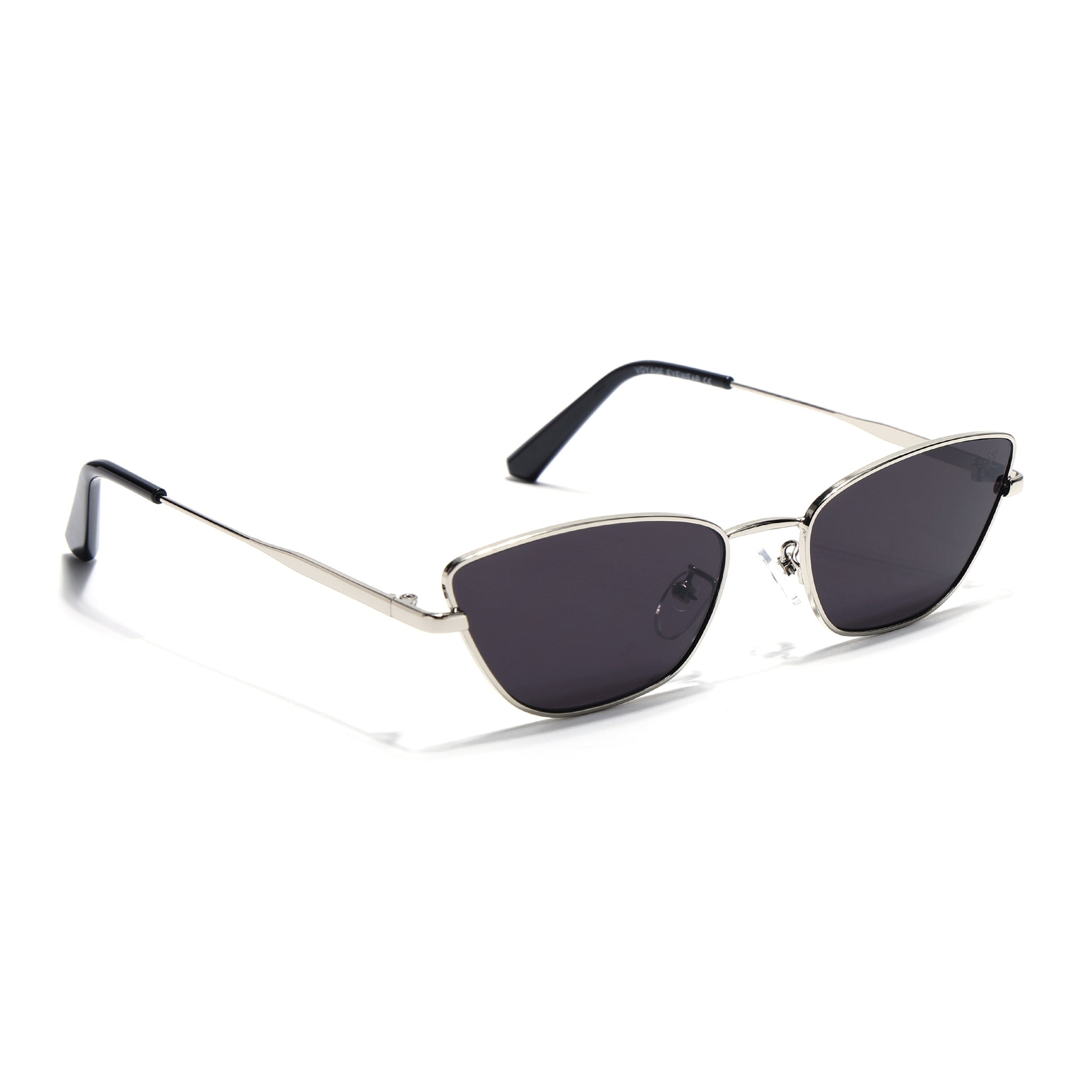 Black Silver Cateye Sunglasses MG3448