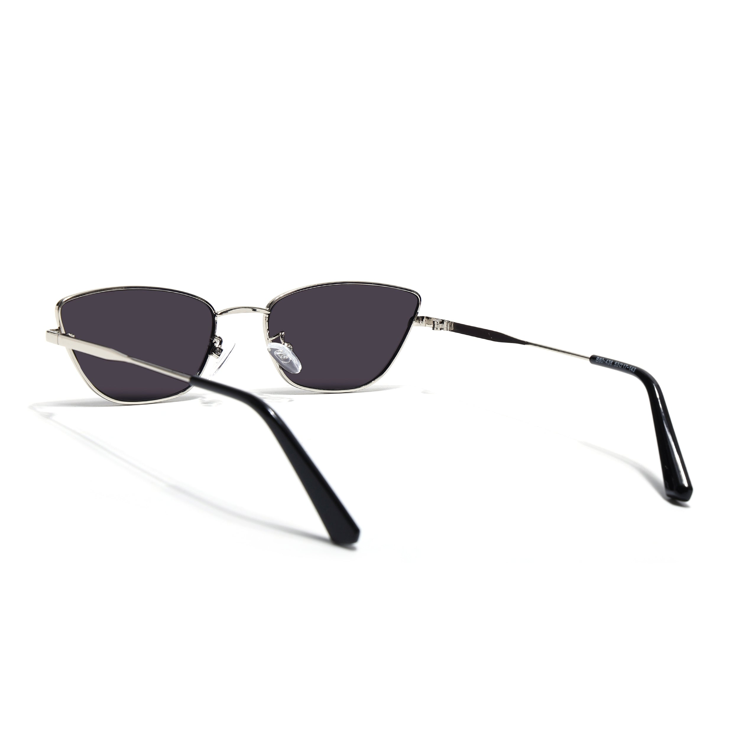 Black Silver Cateye Sunglasses MG3448