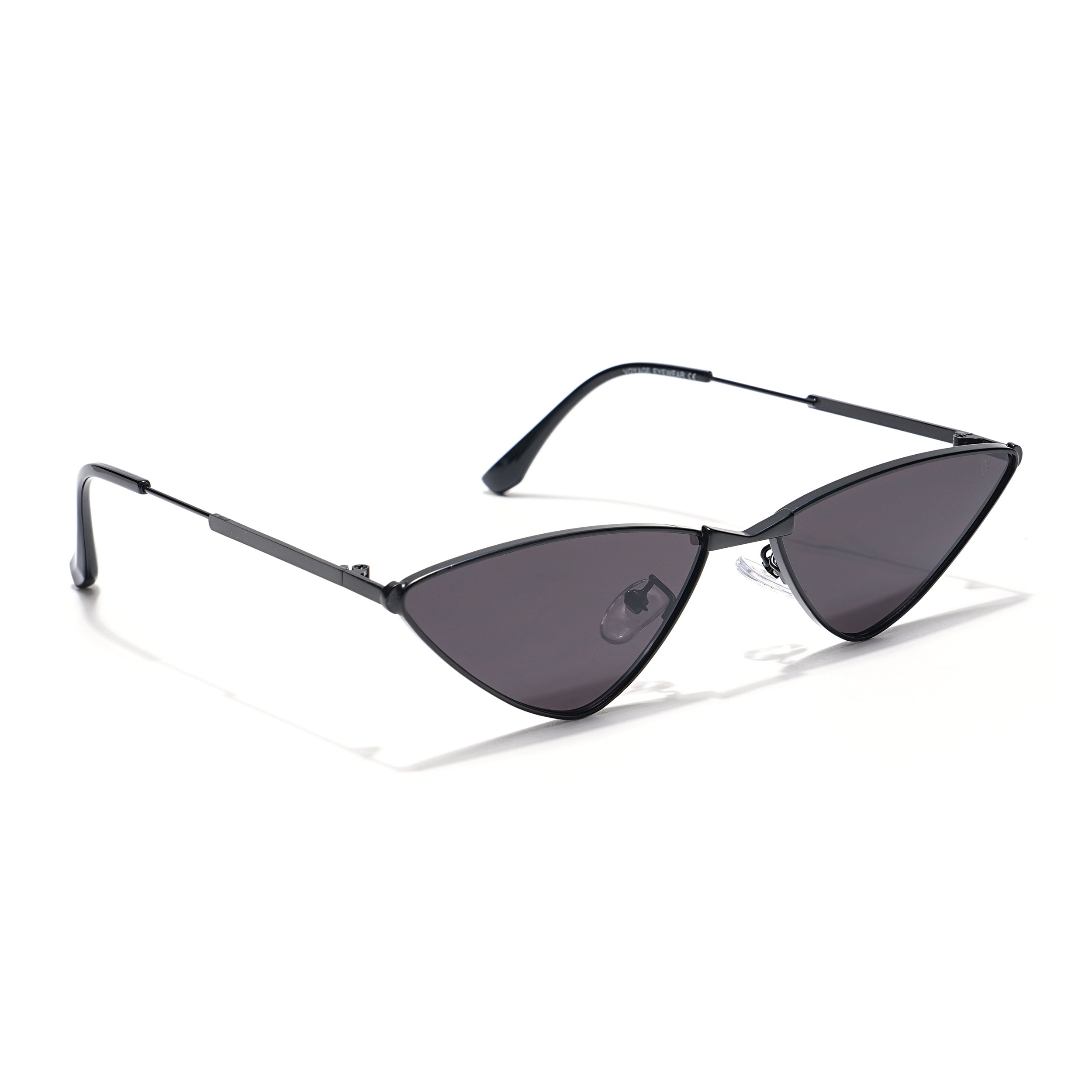 Bella | Black Cateye Sunglasses - MG3437