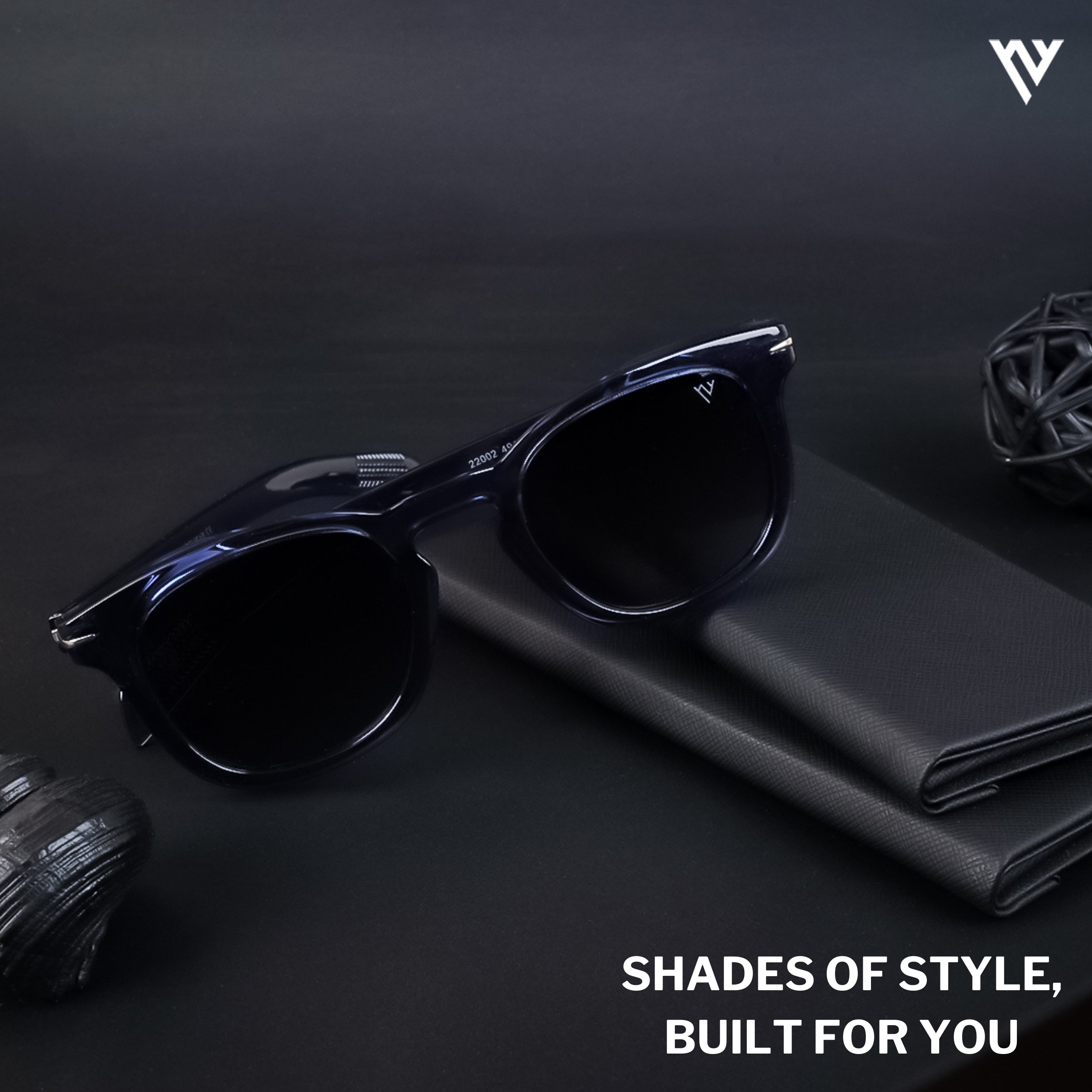 Voyage Exclusive Blue Polarized Wayfarer Sunglasses for Men & Women - PMG4190