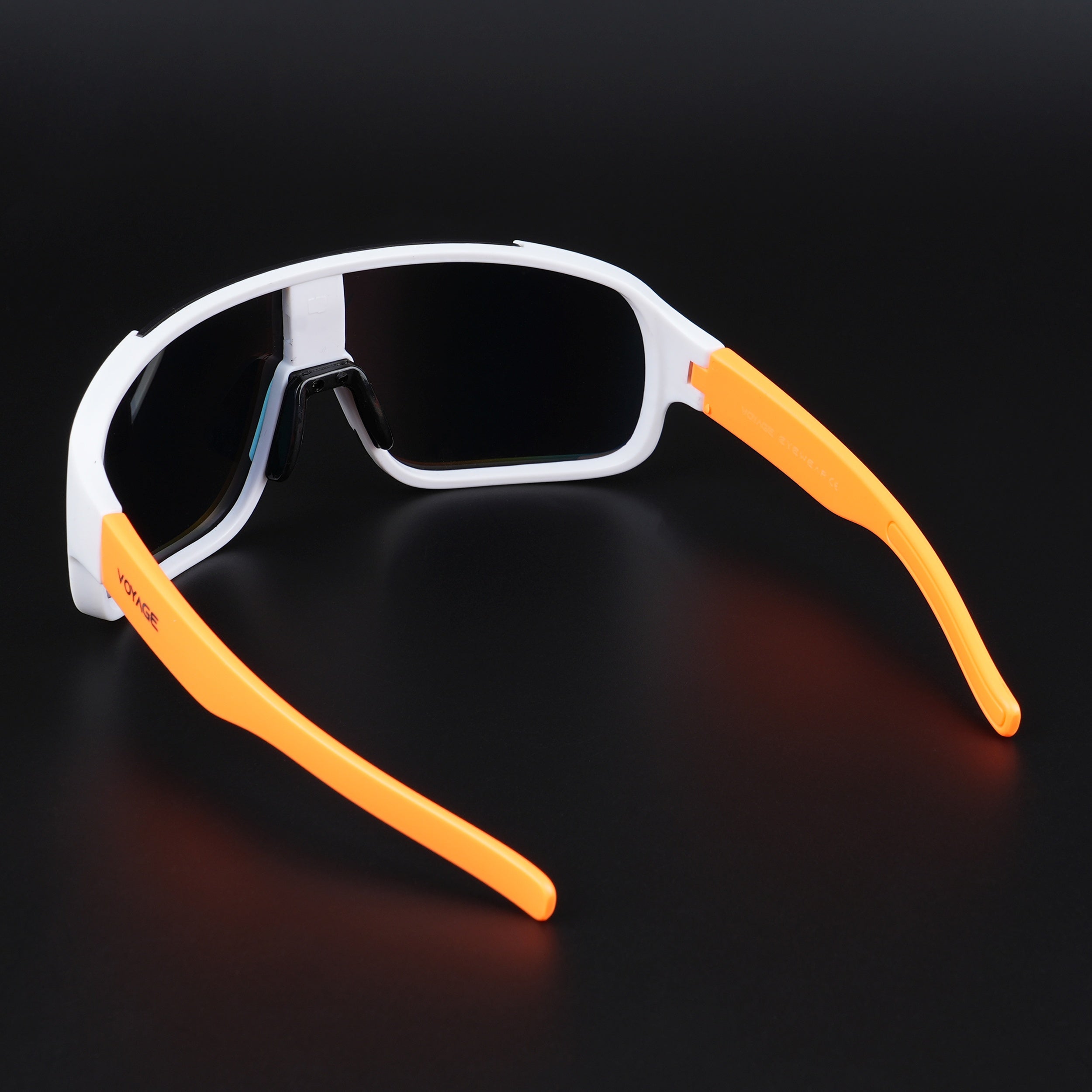 Drift Sunglasses (Multicolor Lens | White Frame - MG5521)