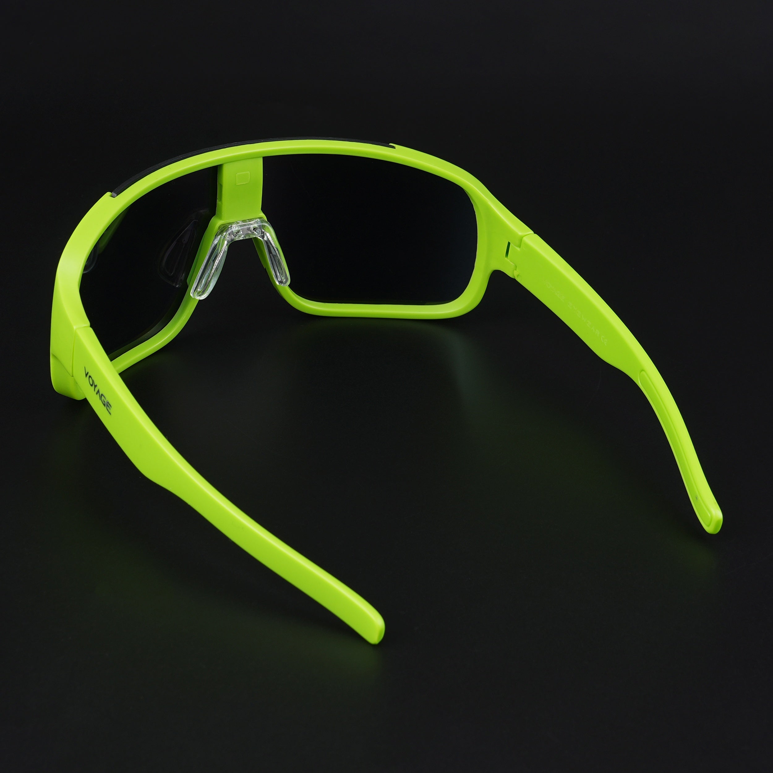 Drift Sunglasses (Multicolor Lens | Green Frame - MG5518)
