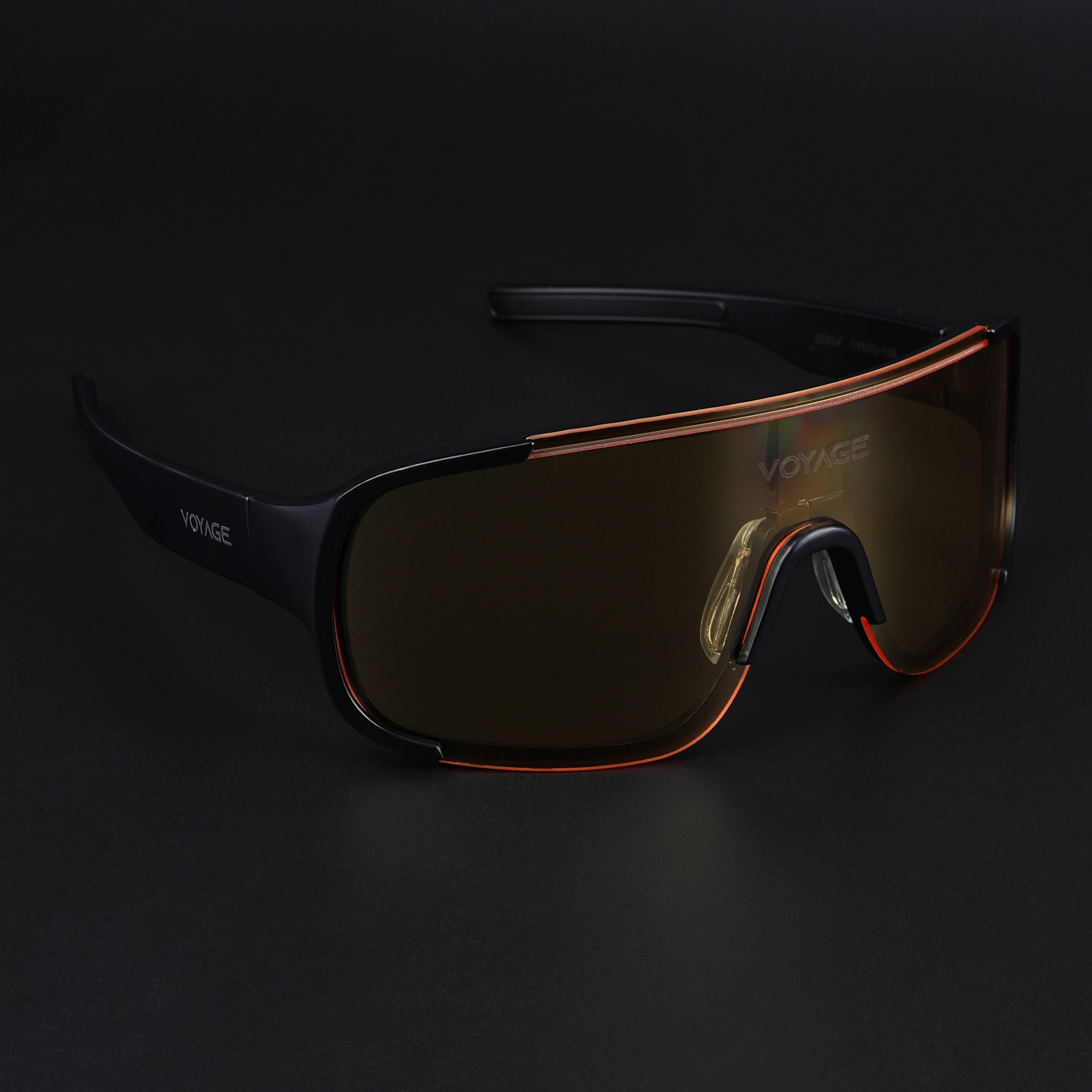 Drift Sunglasses (Yellow Lens | Black Frame - MG5520)