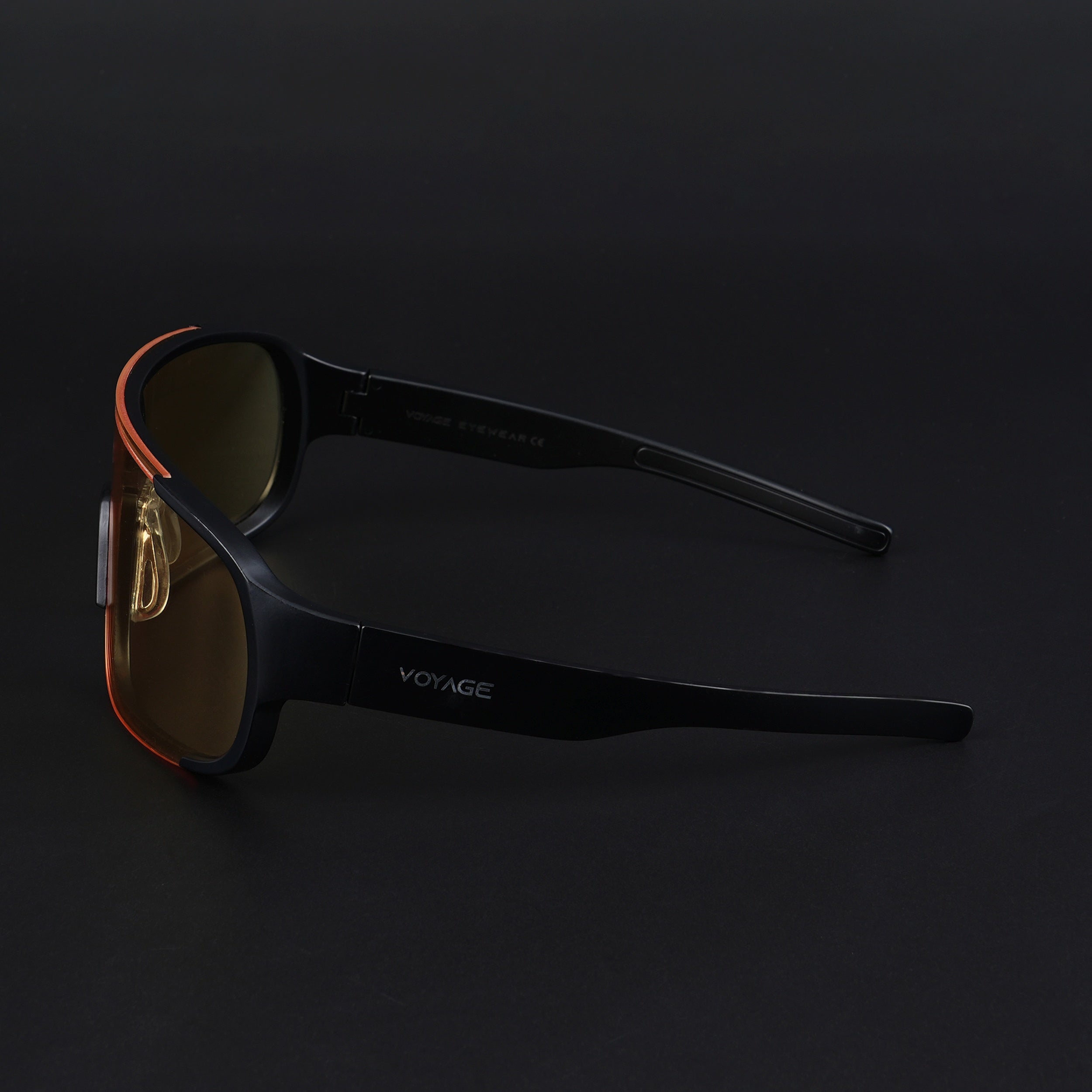 Drift Sunglasses (Yellow Lens | Black Frame - MG5520)